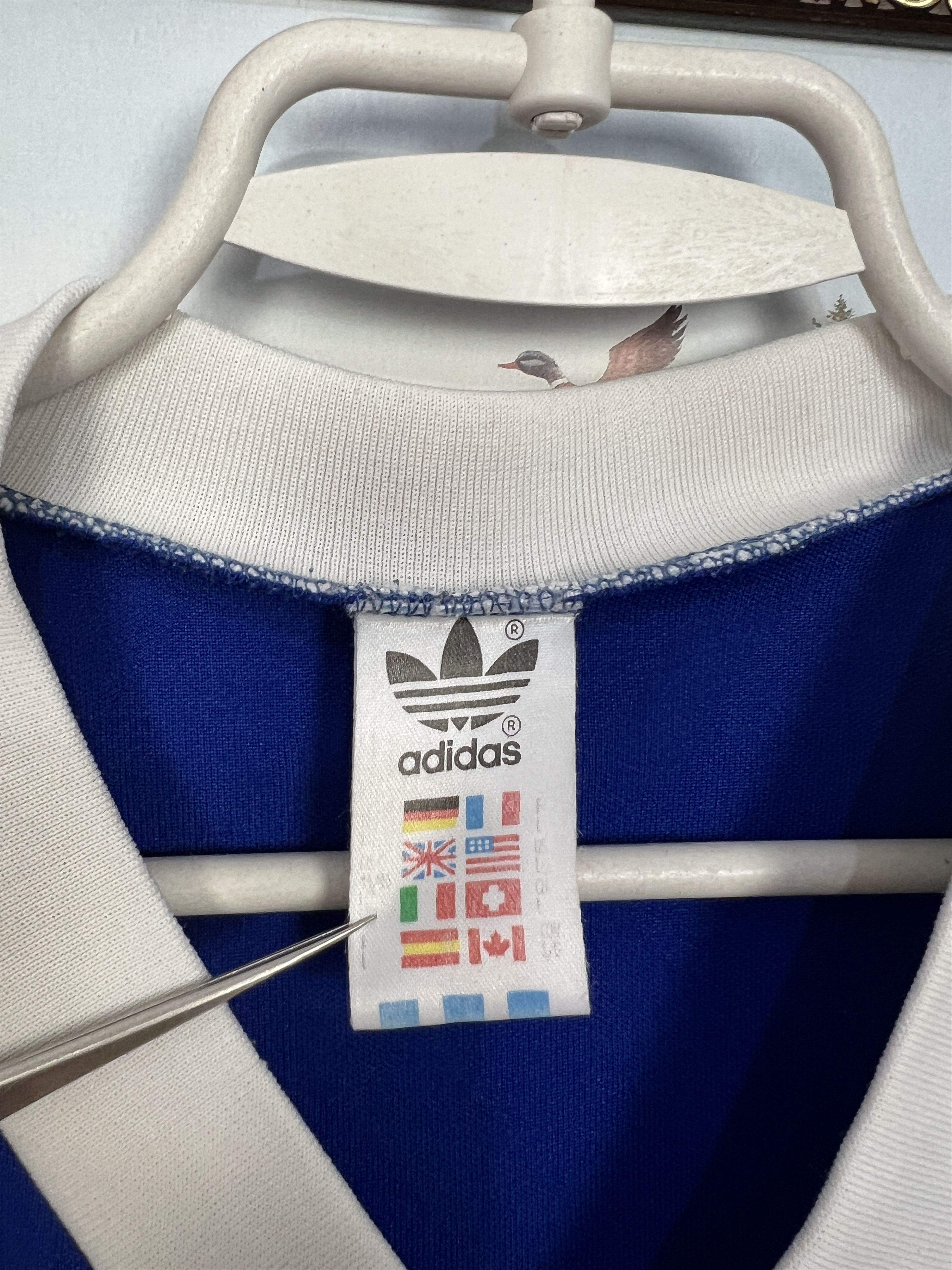 Adidas Vintage Football Template Shirt Long Sleeve Jersey Trikor Size US L / EU 52-54 / 3 - 6 Thumbnail