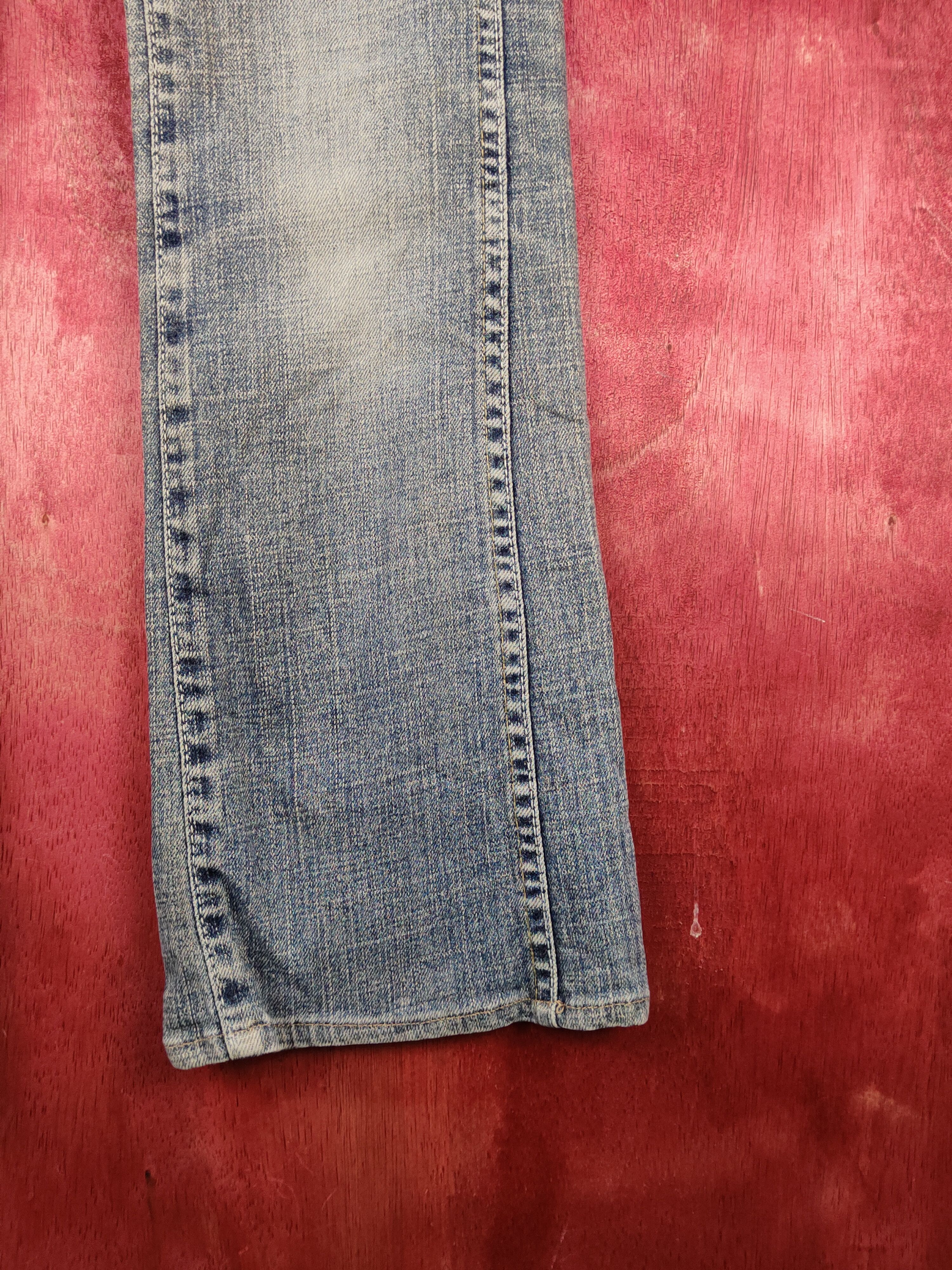 Japanese Brand DL Georgia Love Blue Faded Multipocket Denim #S1582 Size 26" / US 2 / IT 38 - 6 Thumbnail