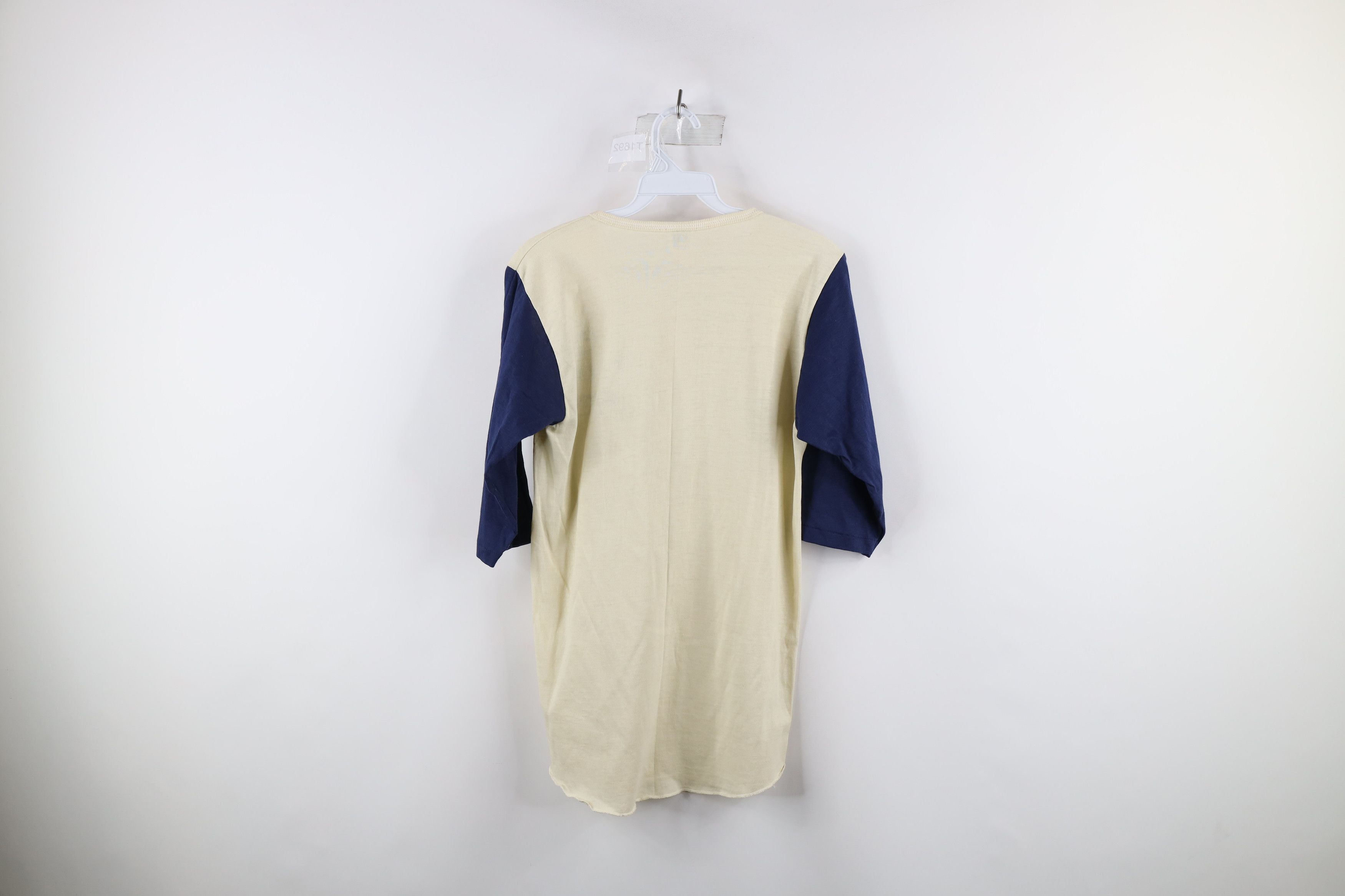Vintage NOS Vintage 70s Snoopy Bluffton Raglan Henley T-Shirt USA Size US S / EU 44-46 / 1 - 8 Thumbnail