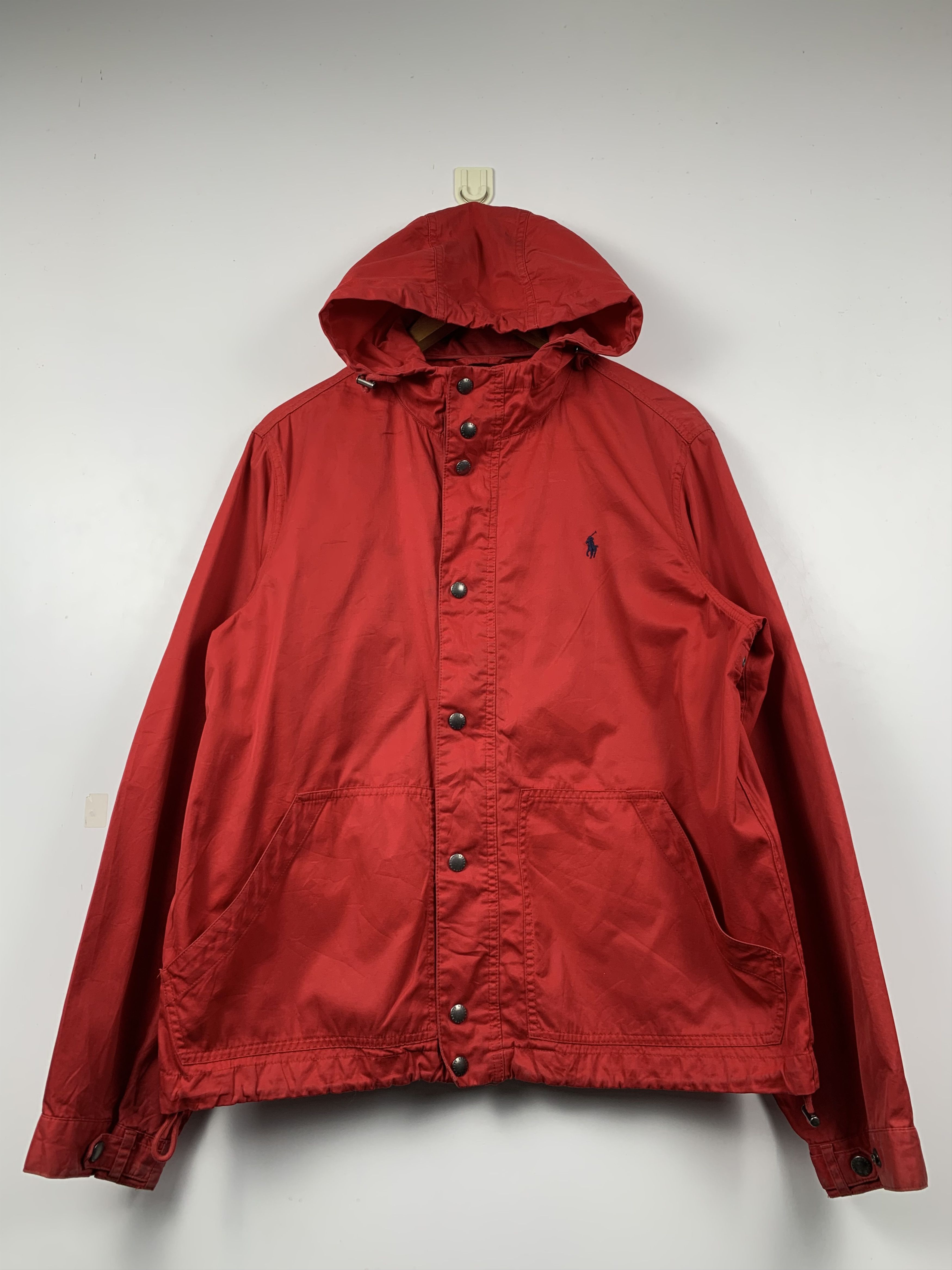 Polo Ralph Lauren Vintage Polo Ralph Lauren Hoodie Windbreaker Jacket J1268 Size US M / EU 48-50 / 2 - 1 Thumbnail