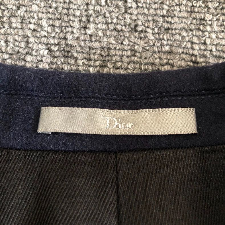 Dior Dior 18fw royal blue wool coat jacket 2501-Nextarrow Size US S / EU 44-46 / 1 - 6 Thumbnail
