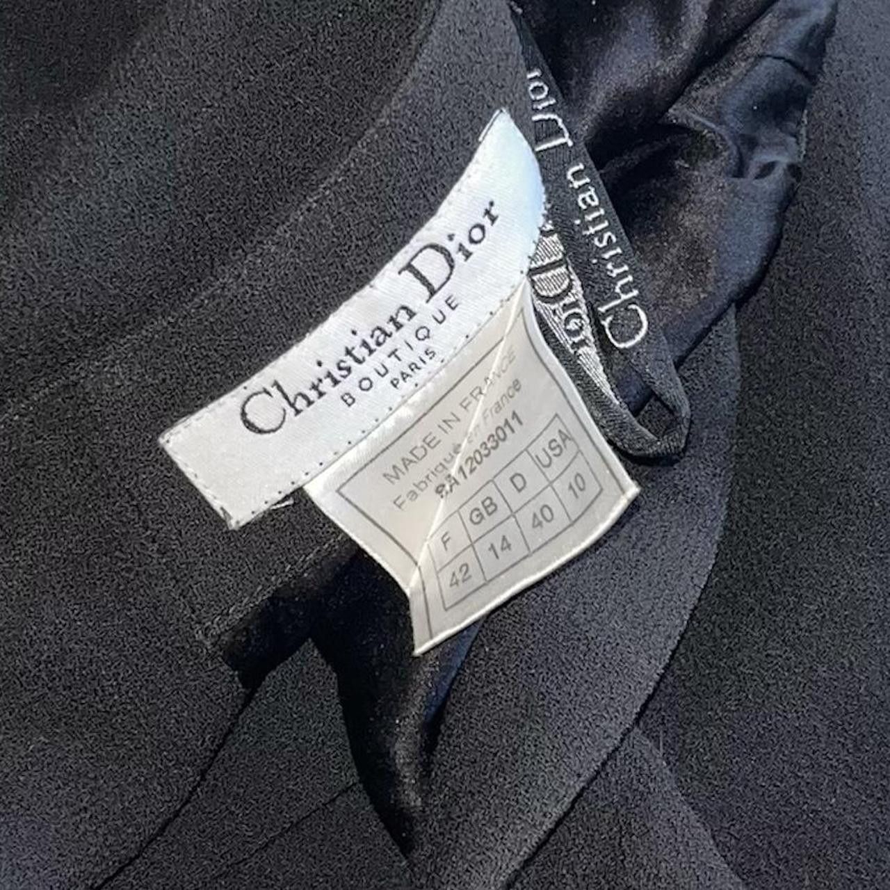 Dior Vintage 1999 A/W Button Back Skirt Size 28" / US 6 / IT 42 - 5 Thumbnail