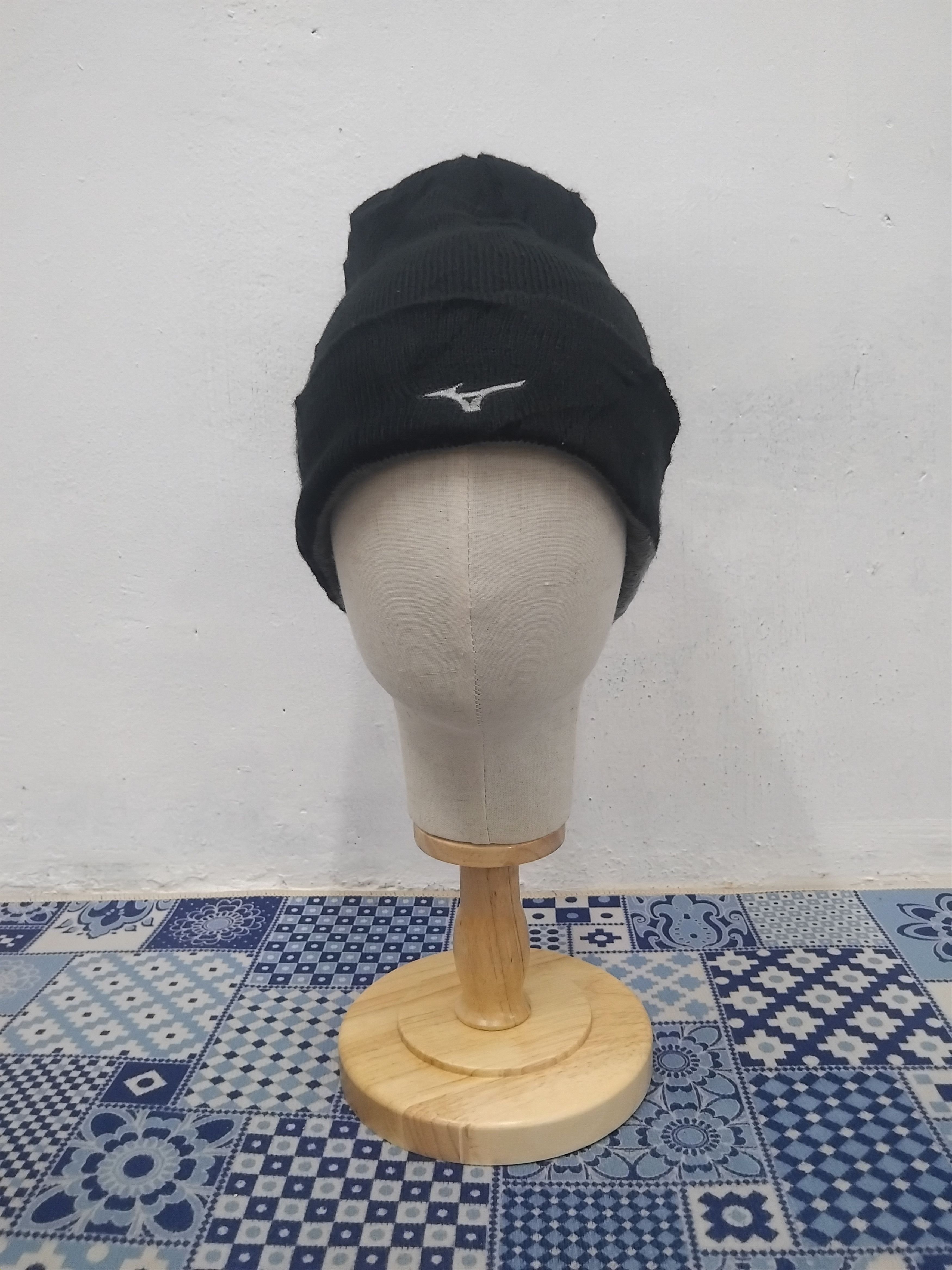 Mizuno 💥Mizuno black beanie hat Size ONE SIZE - 1 Thumbnail