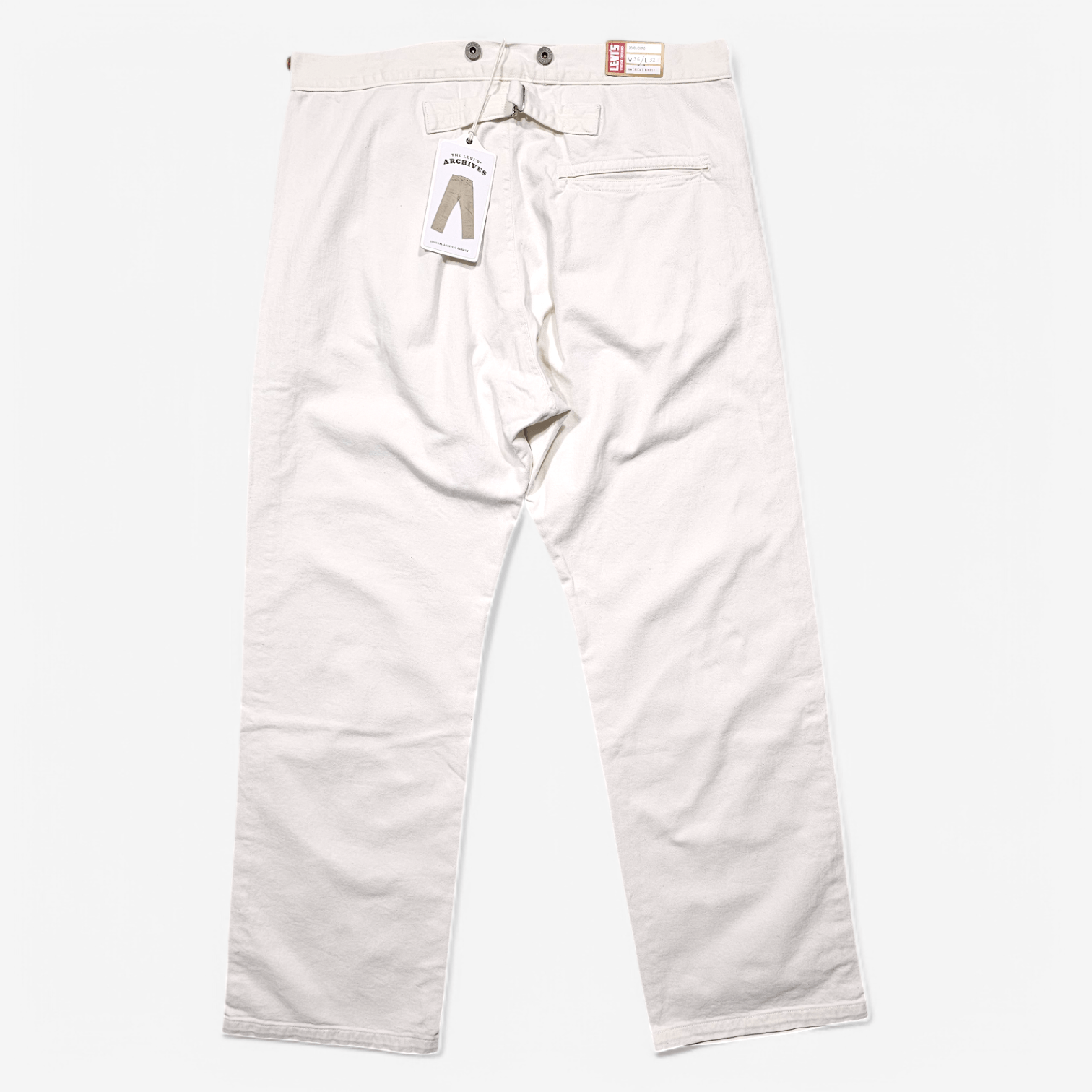 Levi's Vintage Clothing NWT LVC Levi's Vintage Clothing 1880s Chino Pants Repro SS23 Size US 36 / EU 52 - 7 Thumbnail
