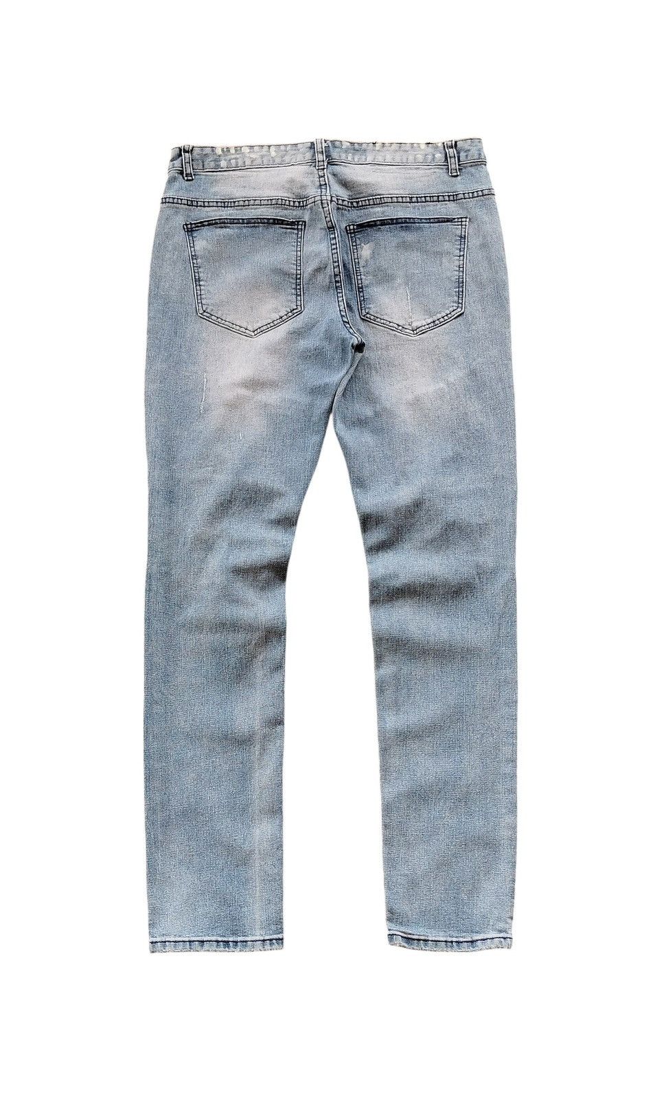 Young And Reckless Young And Reckless Biker Jeans Looklike Balmain Jeans Size US 33 - 3 Thumbnail