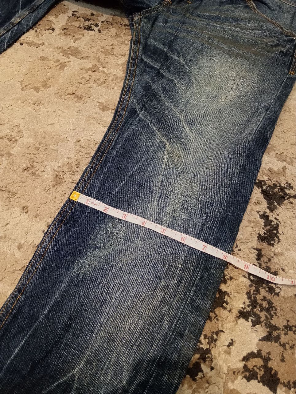 semanticdesign VINTAGE SEMANTIC DESIGN JAPAN SNAKE SKIN STYLE JEANS Size US 33 - 20 Thumbnail