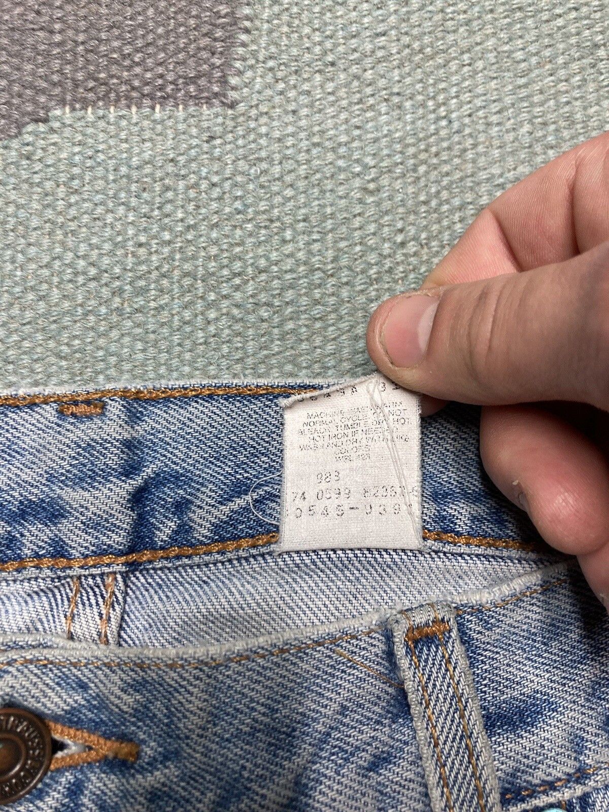 Vintage Levi’s 545 jeans loose baggy Silver Tab 90s y2k skater 36x30 Size US 36 / EU 52 - 11 Thumbnail