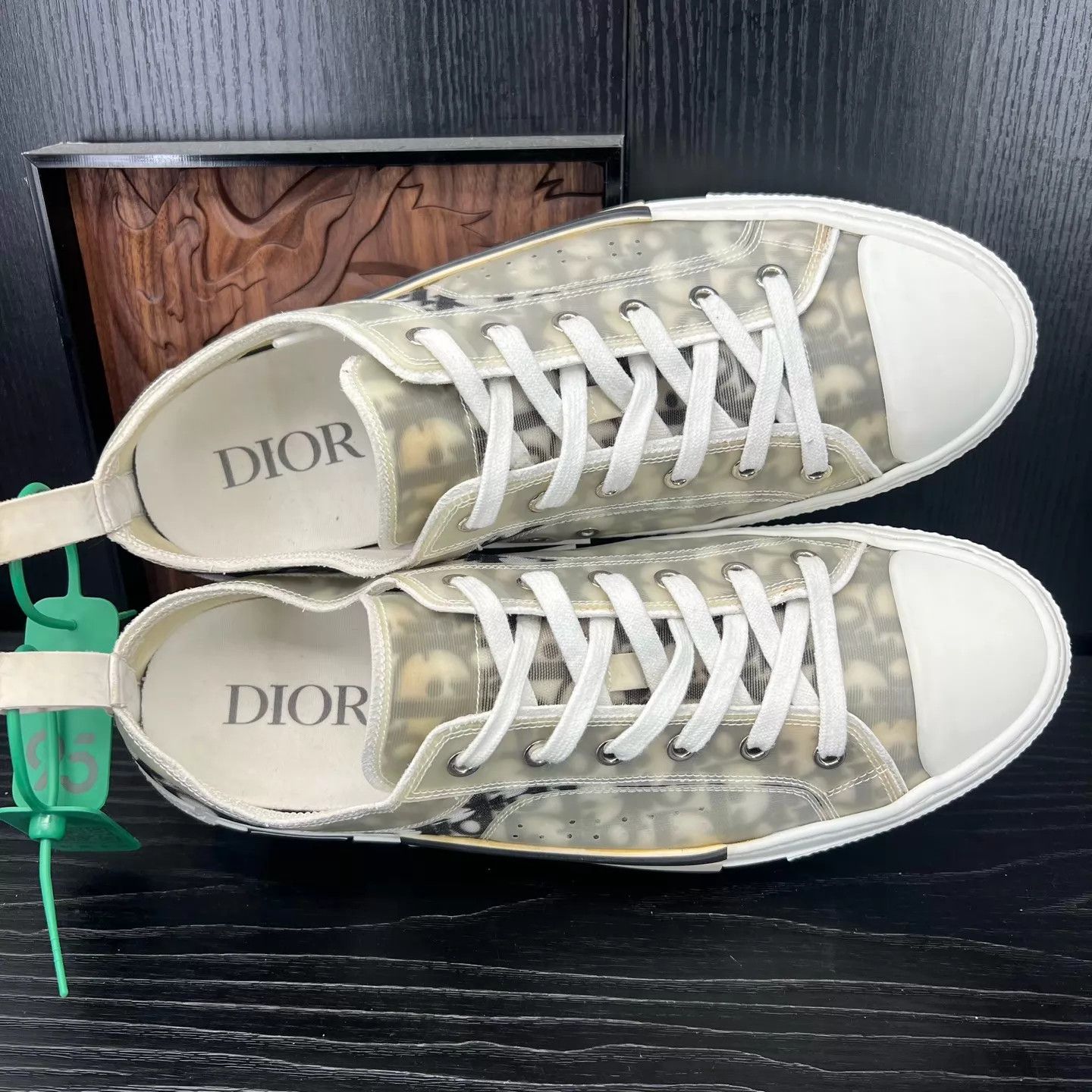 Dior Dior B23 Black & White 44 Mint Size US 11 / EU 44 - 7 Thumbnail