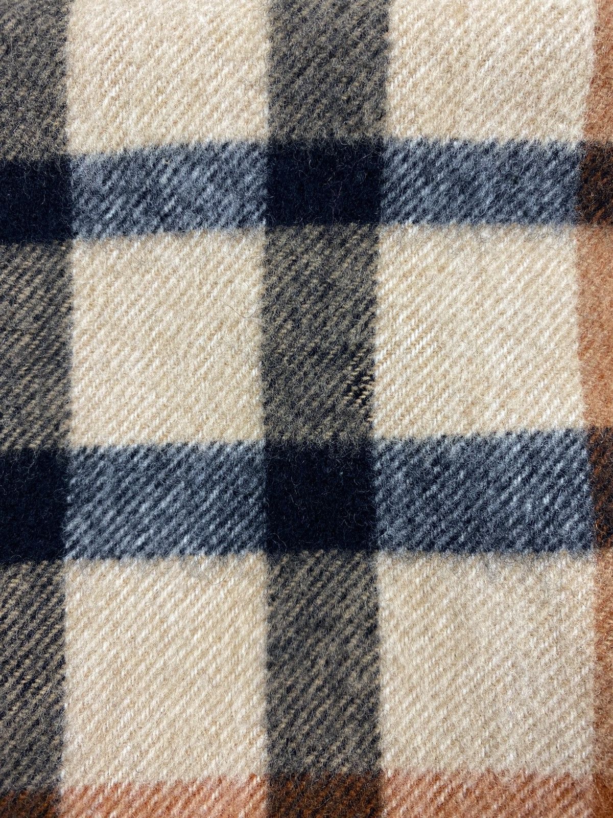DAKS Daks London Lamswool Plaid Check Scarf Size ONE SIZE - 6 Thumbnail