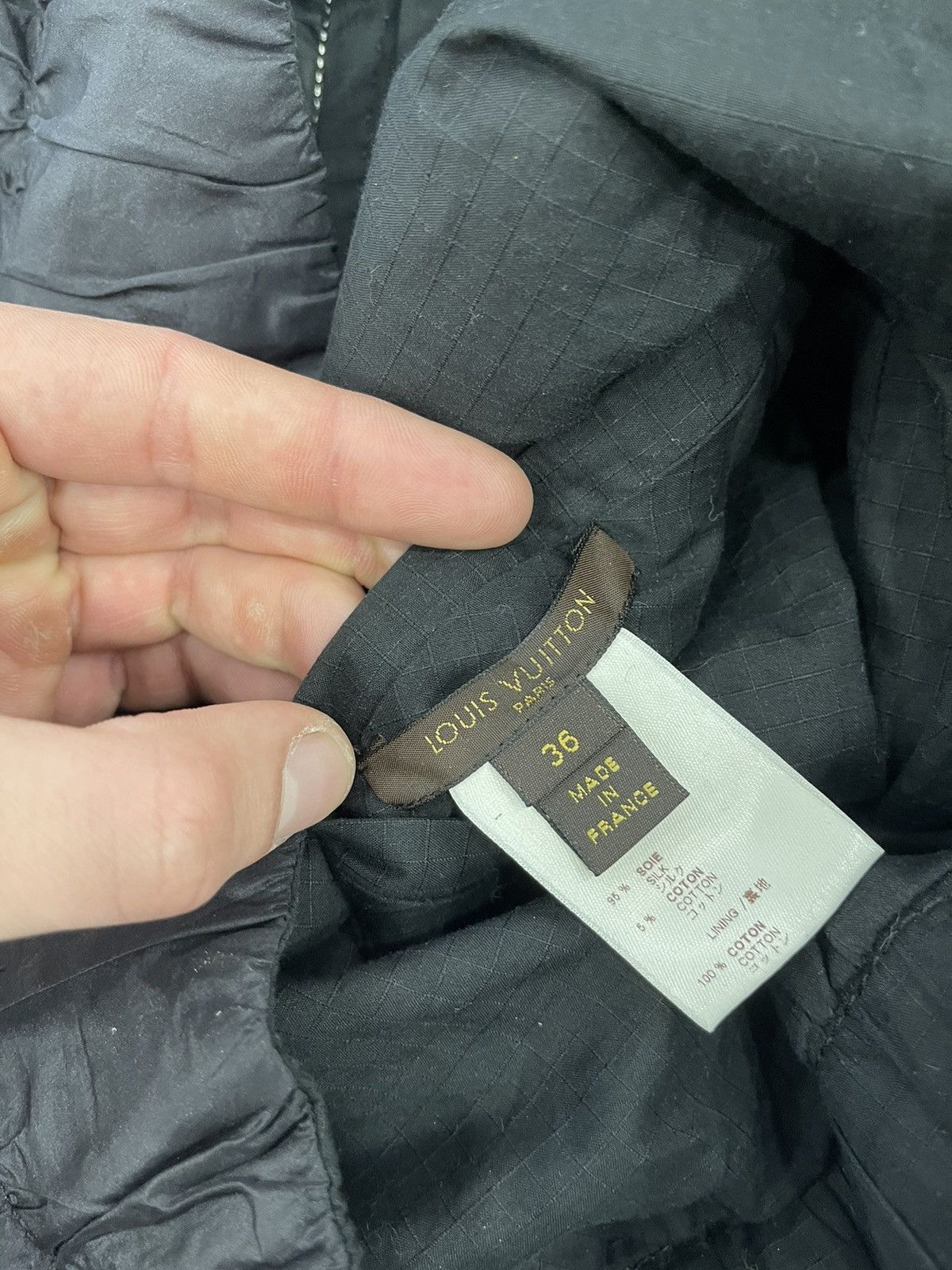 Designer × Louis Vuitton Louis Vuitton 2000s vintage silk jacket Size XS / US 0-2 / IT 36-38 - 7 Thumbnail