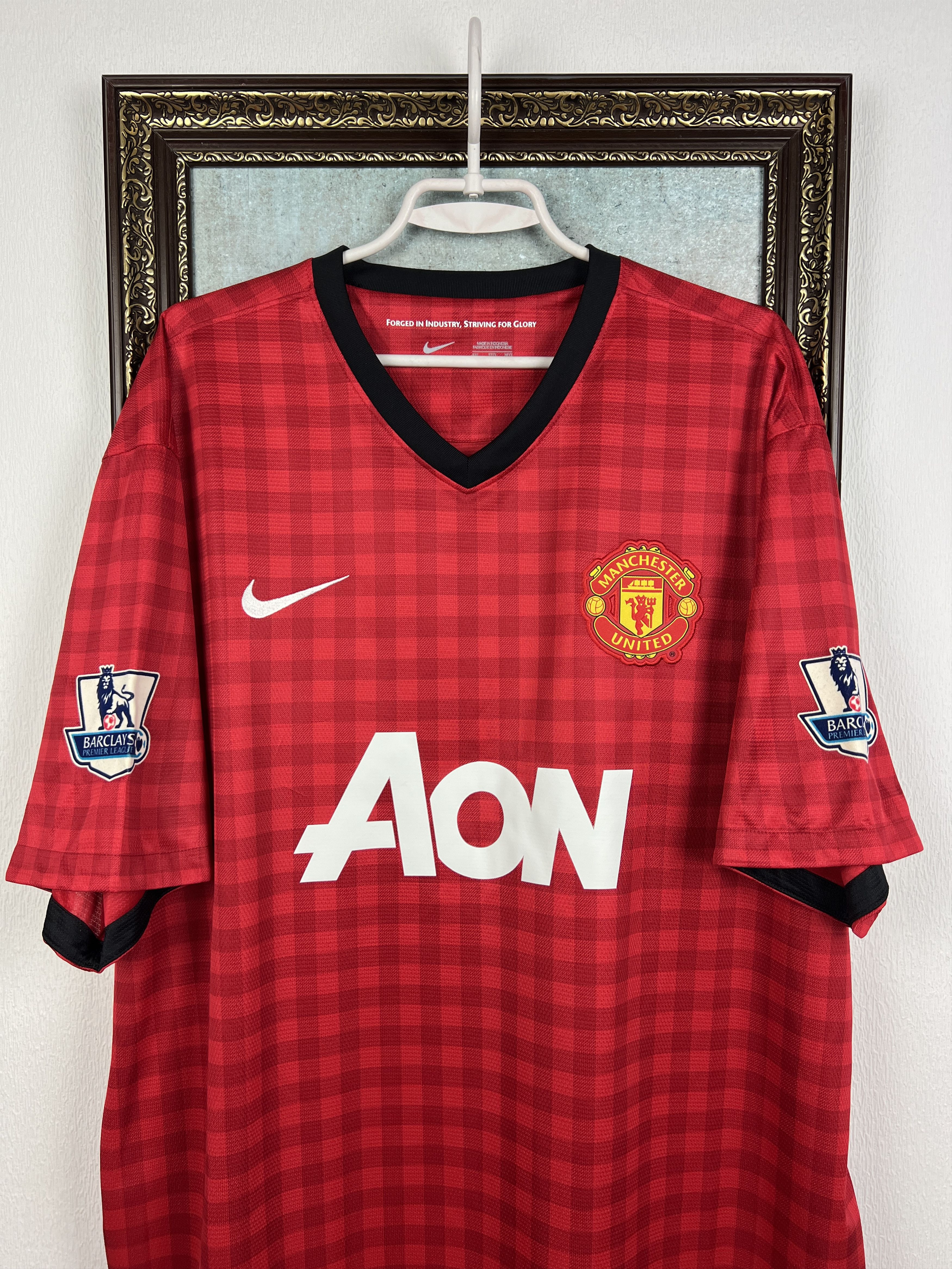 Nike Manchester United football shirt #20 v. Persie Jersey 3XL Size US XXL / EU 58 / 5 - 3 Thumbnail