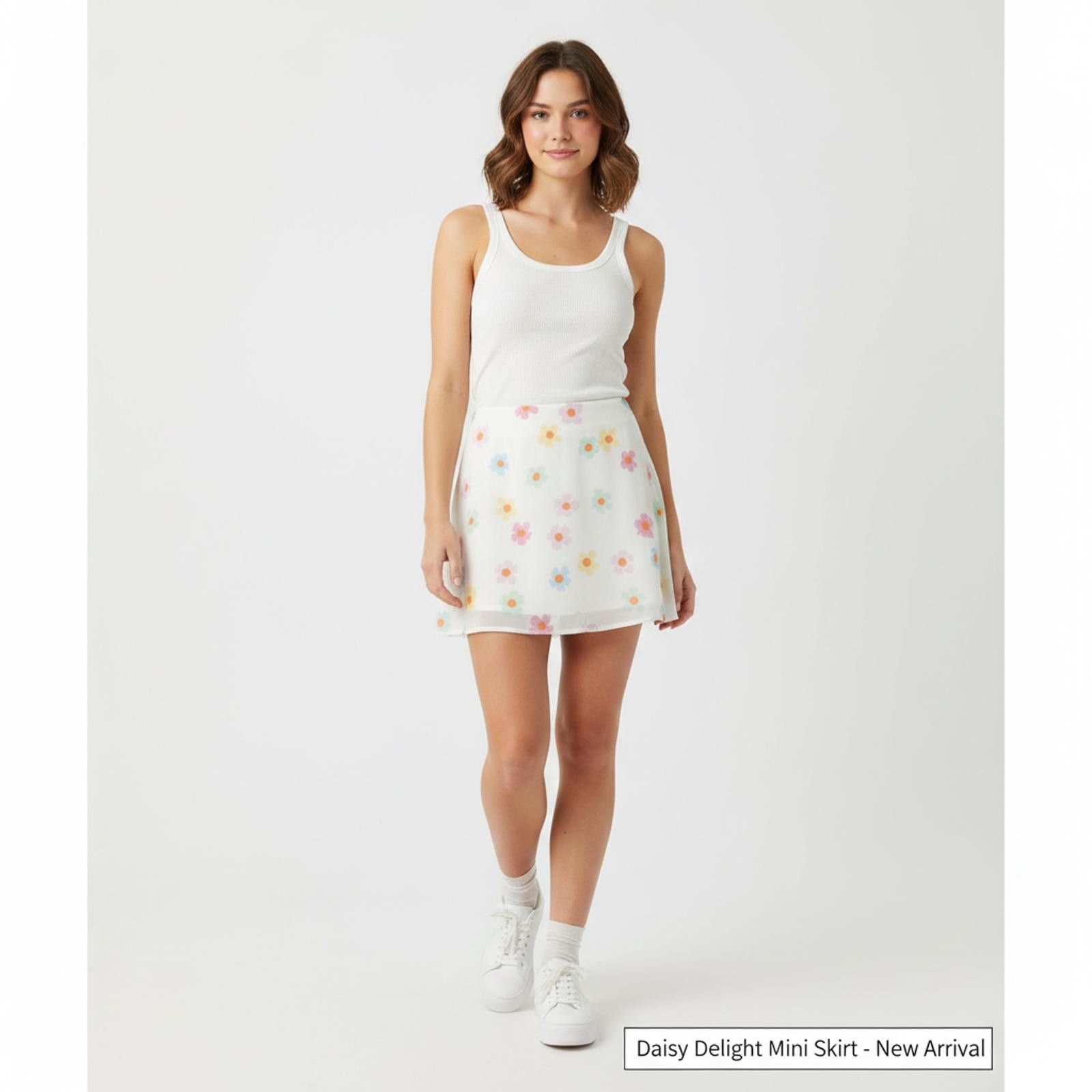 Other Princess Polly Floral Print Mini Skirt 14 Size 36" / US 14 / IT 50 - 1 Thumbnail