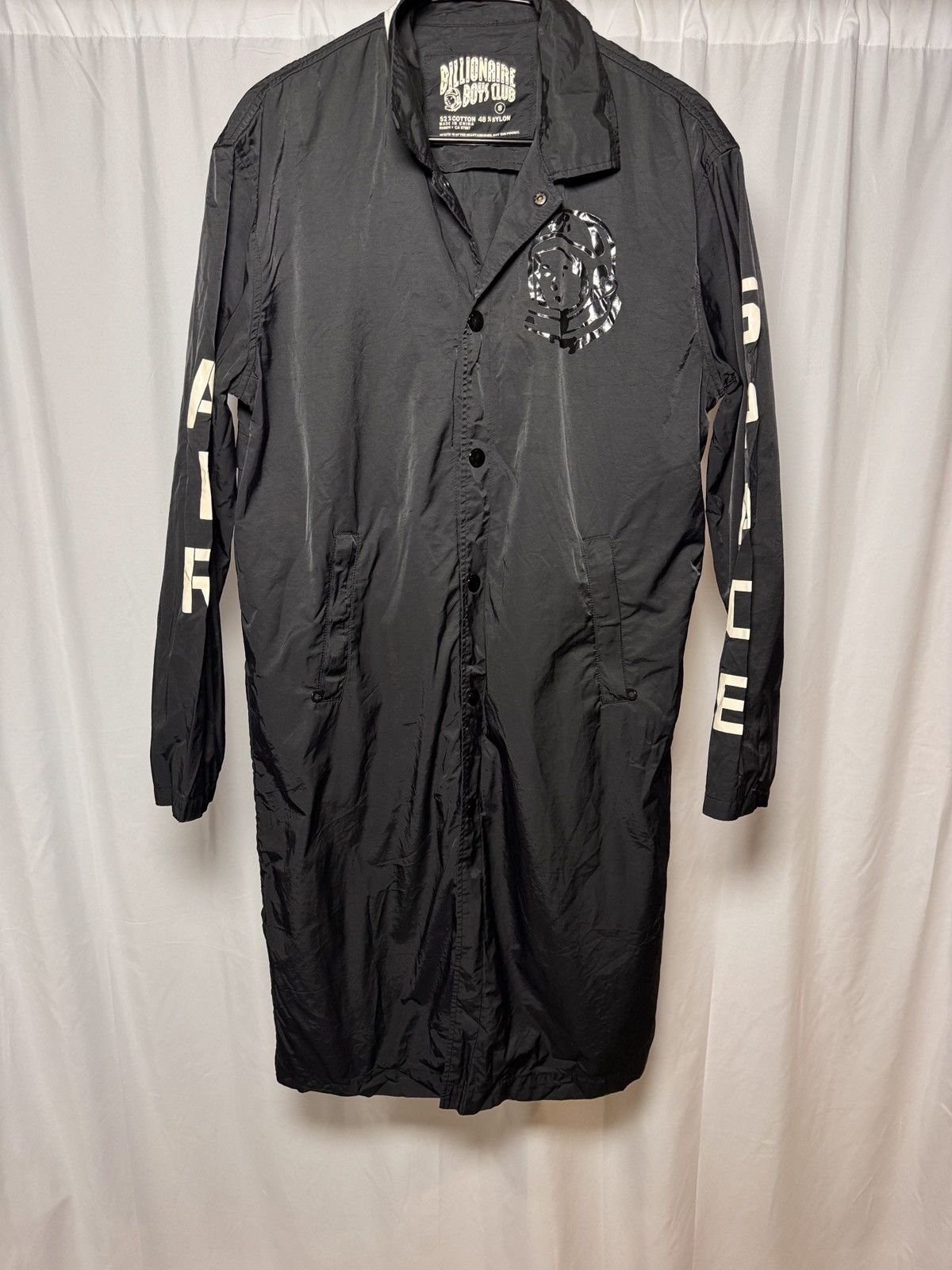 Billionaire Boys Club Billionaire Boys Club Longline Coach Coat Astronaut Logo Sm Size US S / EU 44-46 / 1 - 7 Thumbnail