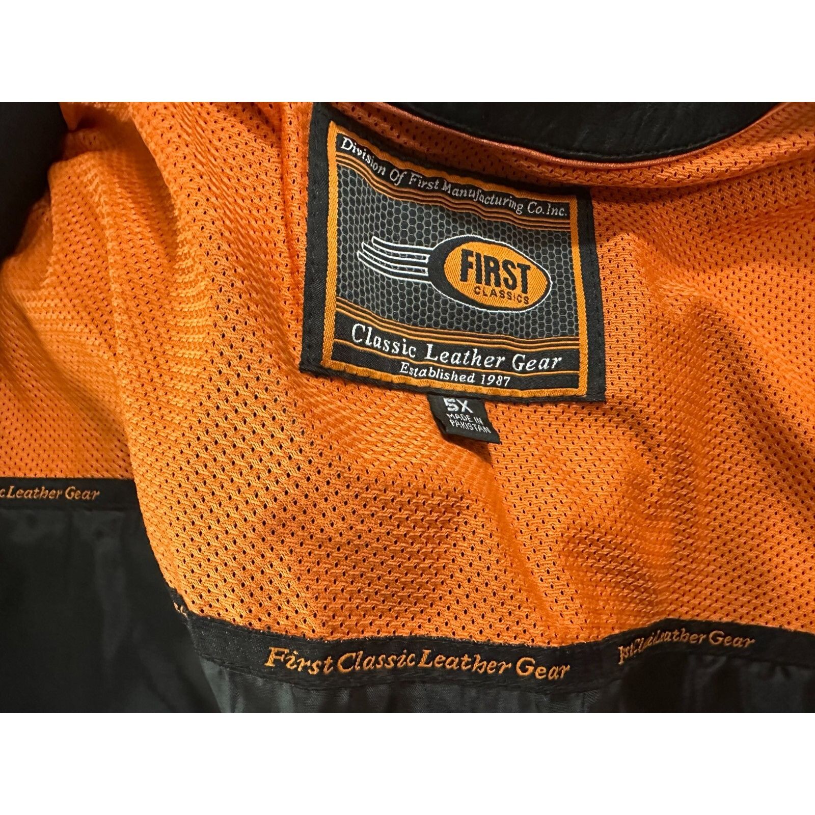 Other First Classics Leather gear Biker short slleve Shirt Size 5X Size US XXL / EU 58 / 5 - 5 Thumbnail