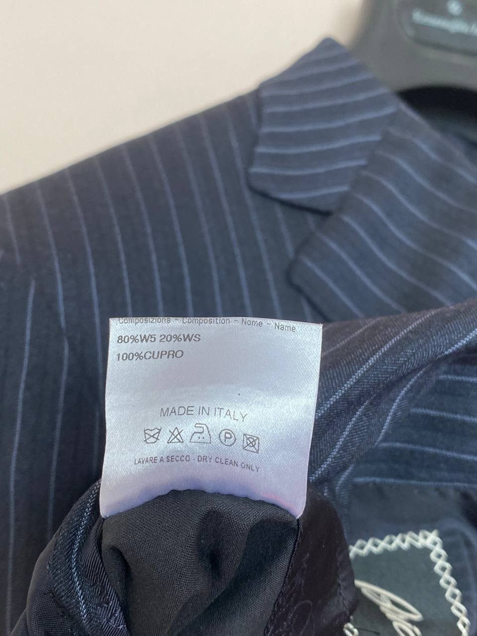 Brioni Brioni Colosseo suit 52 R Silk/Wool Blue Size 52R - 9 Thumbnail