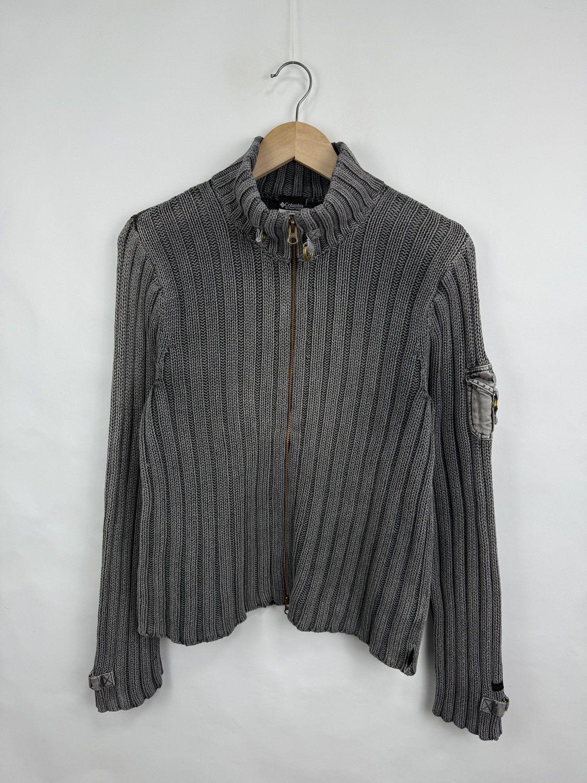 Columbia 🇺🇸 Vintage Y2K Columbia Opium Style Knitted Sweater Retro Size L / US 10 / IT 46 - 3 Thumbnail