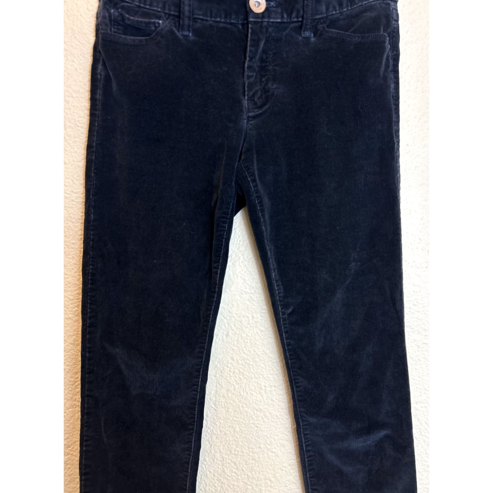 Banana Republic Banana Republic Pants Slim Corduroy Navy 26P Petite Ankle Women Wide Slimming Blue 26P Banana Republic Pants Corduroy Navy Ankle Women Slim Fit 26P Size 26" / US 2 / IT 38 - 3 Thumbnail