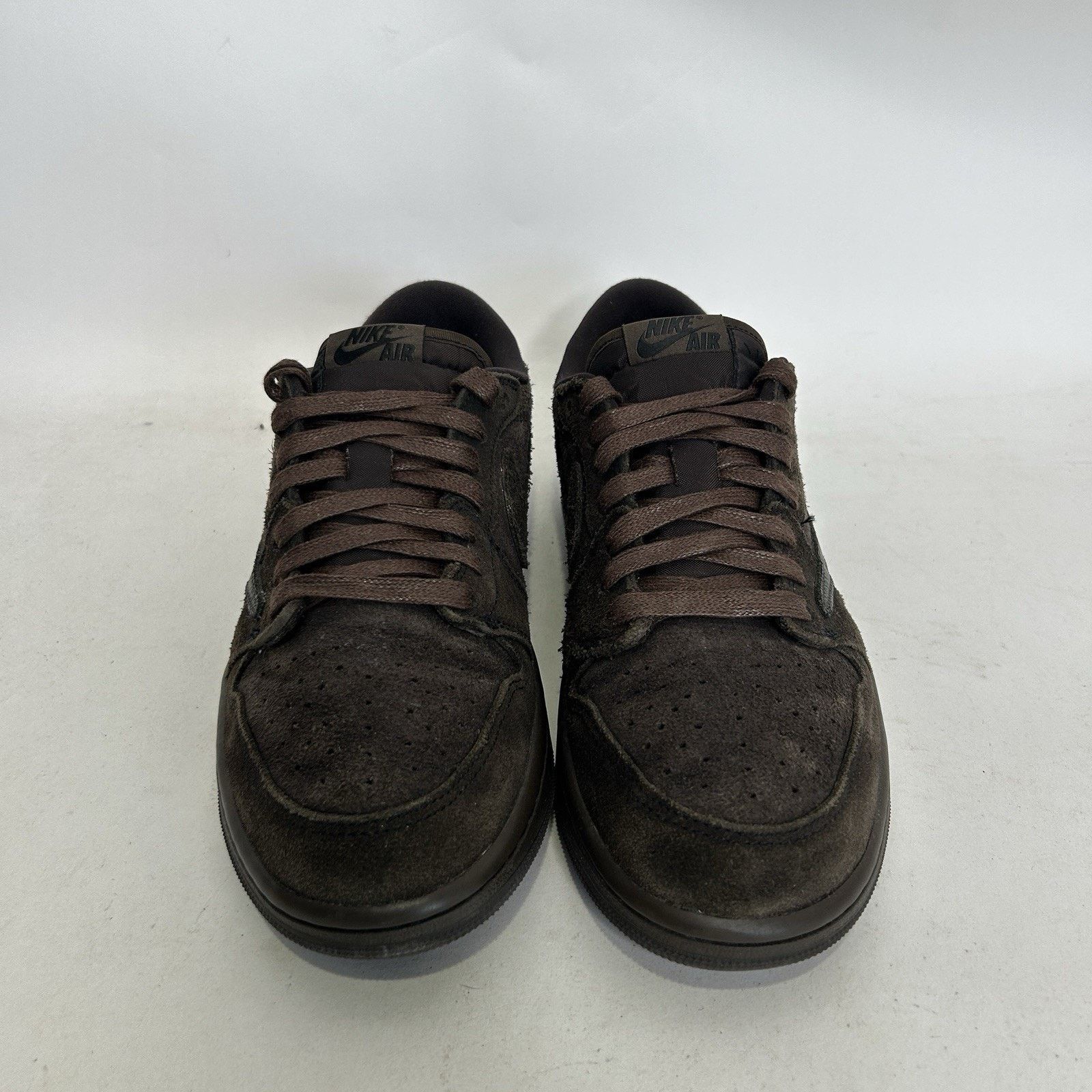 Jordan Brand Travis Scott X Nike Air Jordan 1 Low OG SP “Velvet Brown” Size US 10.5 / EU 43-44 - 2 Thumbnail