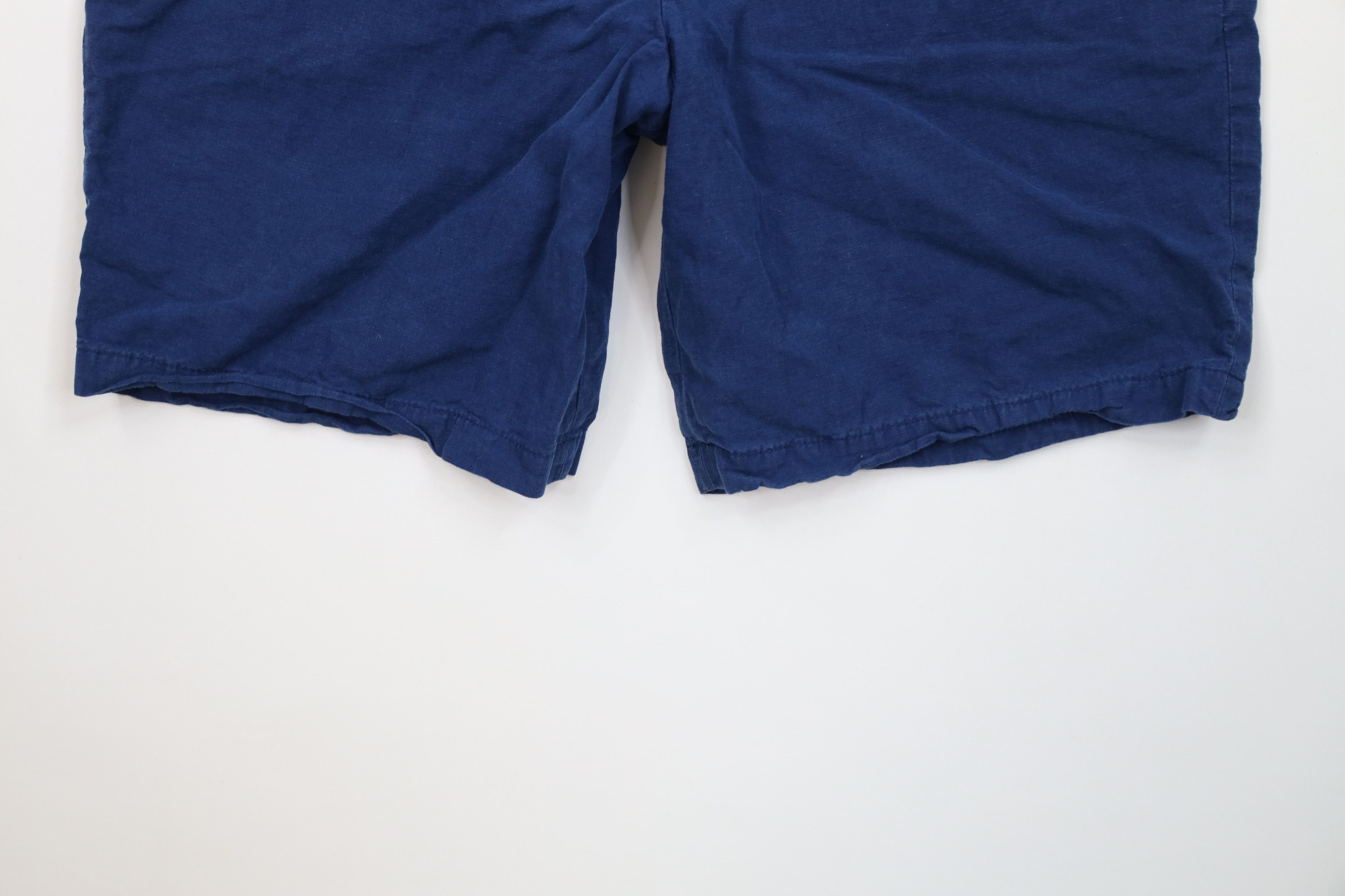 Banana Republic Banana Republic Blend Aiden Above Knee Chino Shorts Blue Size US 36 / EU 52 - 4 Thumbnail