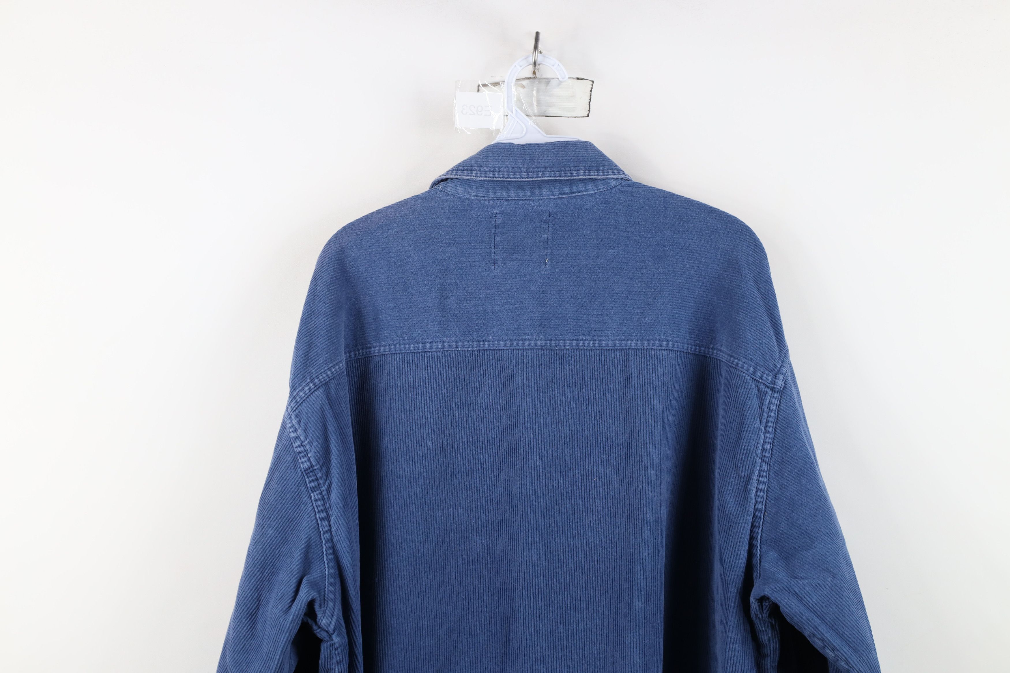 Harley Davidson Vintage 90s Harley Davidson Baggy Corduroy Button Shirt Size US XXL / EU 58 / 5 - 13 Thumbnail