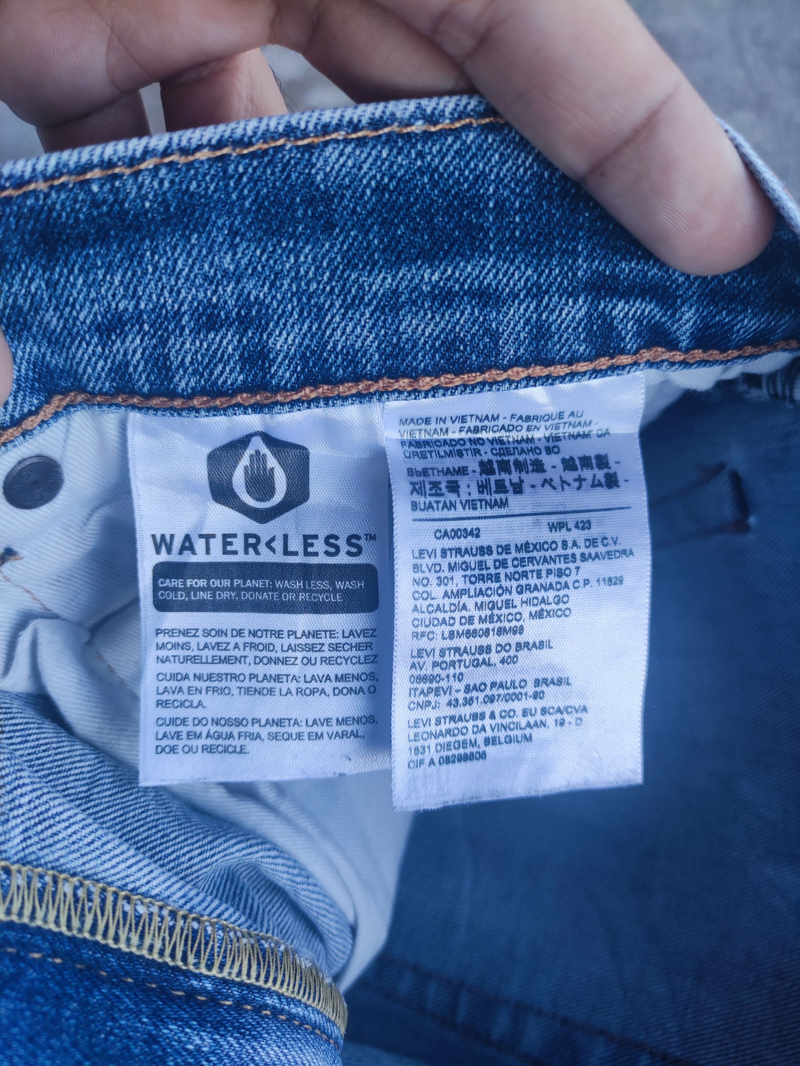 Levi's Vintage Levi's Brand Ripped Faded Denim Pants Size US 33 - 7 Thumbnail
