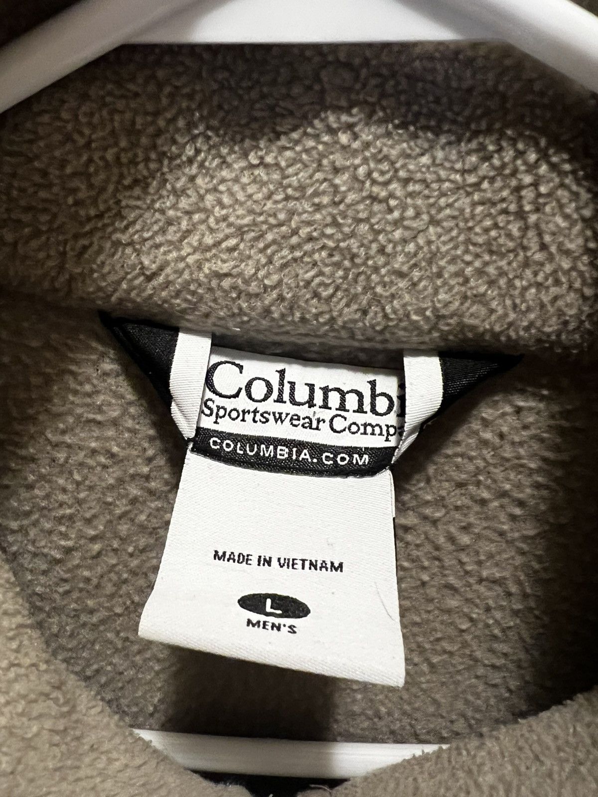 Columbia Beige Columbia fleece Vest Size US L / EU 52-54 / 3 - 4 Thumbnail