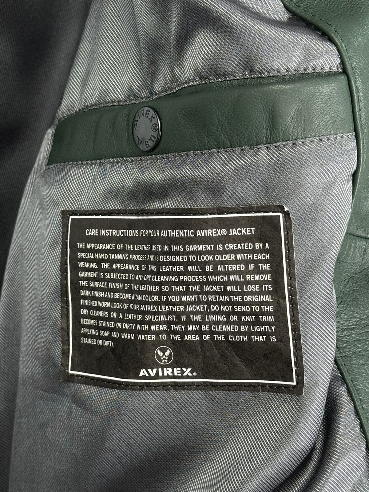 Avirex Lamb leather bomber jacket M Size US M / EU 48-50 / 2 - 24 Thumbnail
