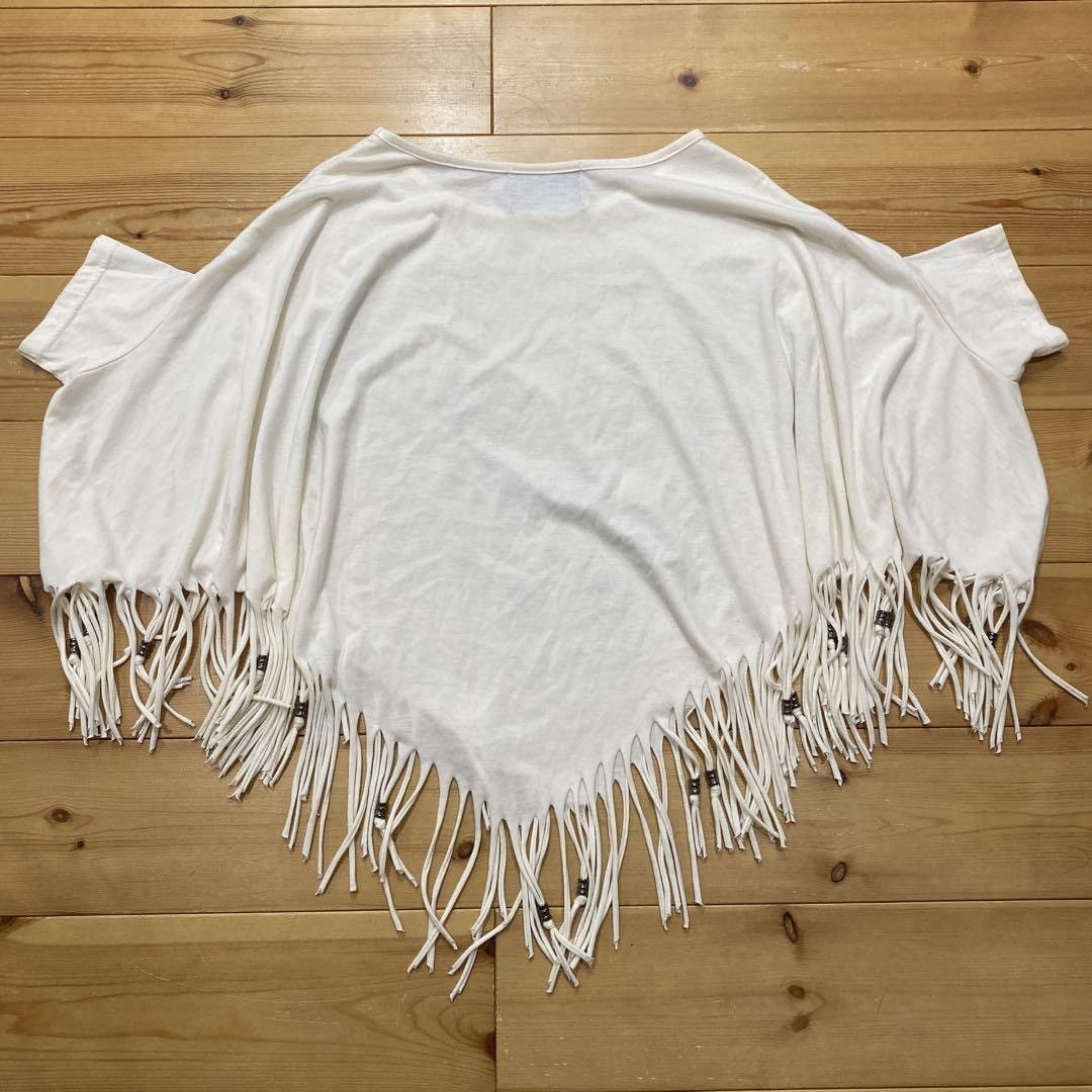 If Six Was Nine Oggetto poncho skull top ☠️🖤 Size ONE SIZE - 5 Thumbnail