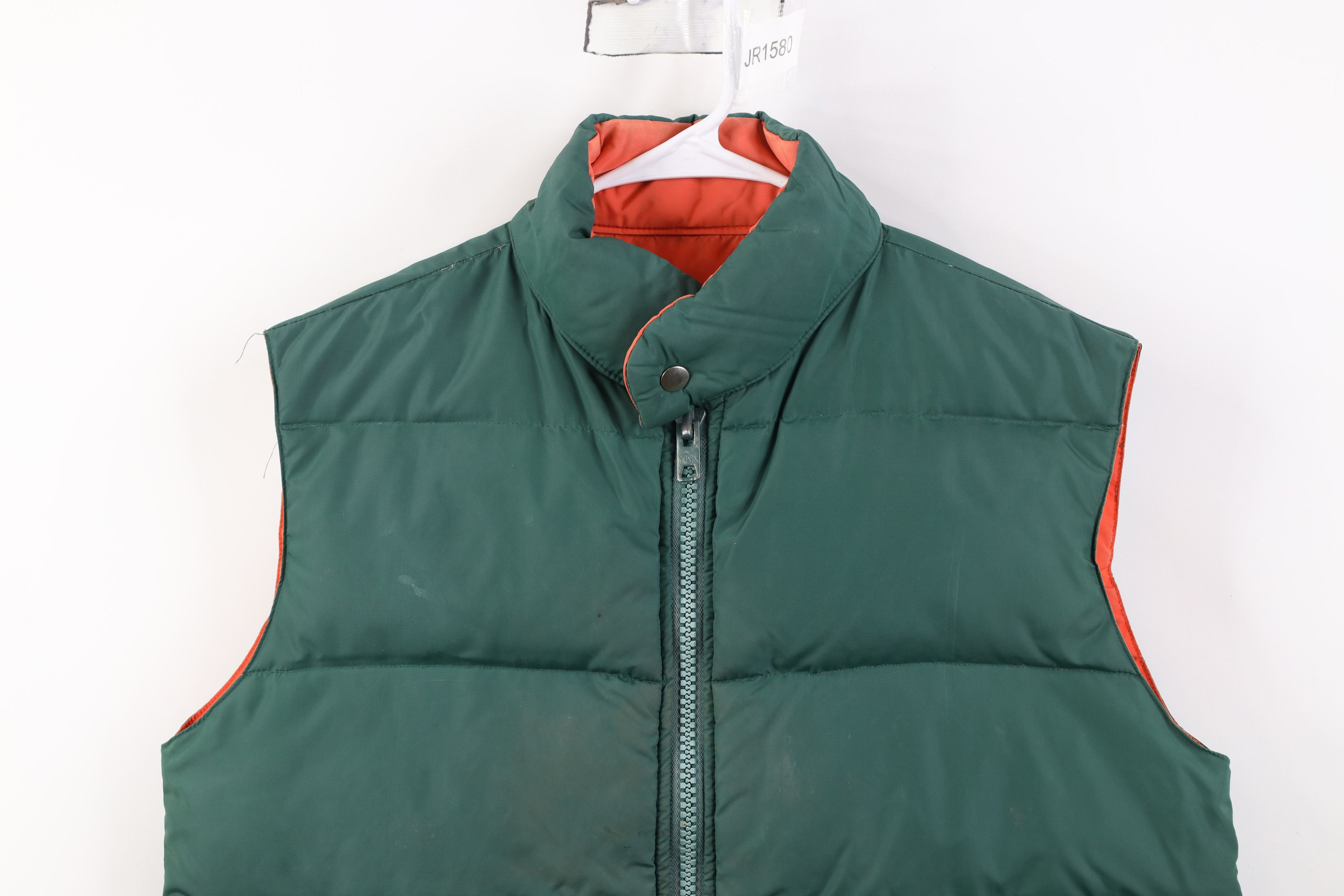 Vintage Vintage 70s Streetwear Reversible Duck Puffer Vest Jacket Size US M / EU 48-50 / 2 - 13 Thumbnail