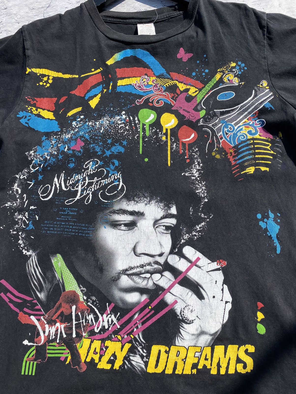 Band Tees × Jimi Hendrix × Vintage Vintage 90s JIMI HENDRIX 