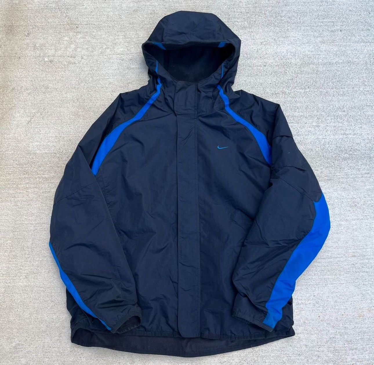 Nike Vintage reversible Nike black and blue jacket Size US XXL / EU 58 / 5 - 2 Thumbnail