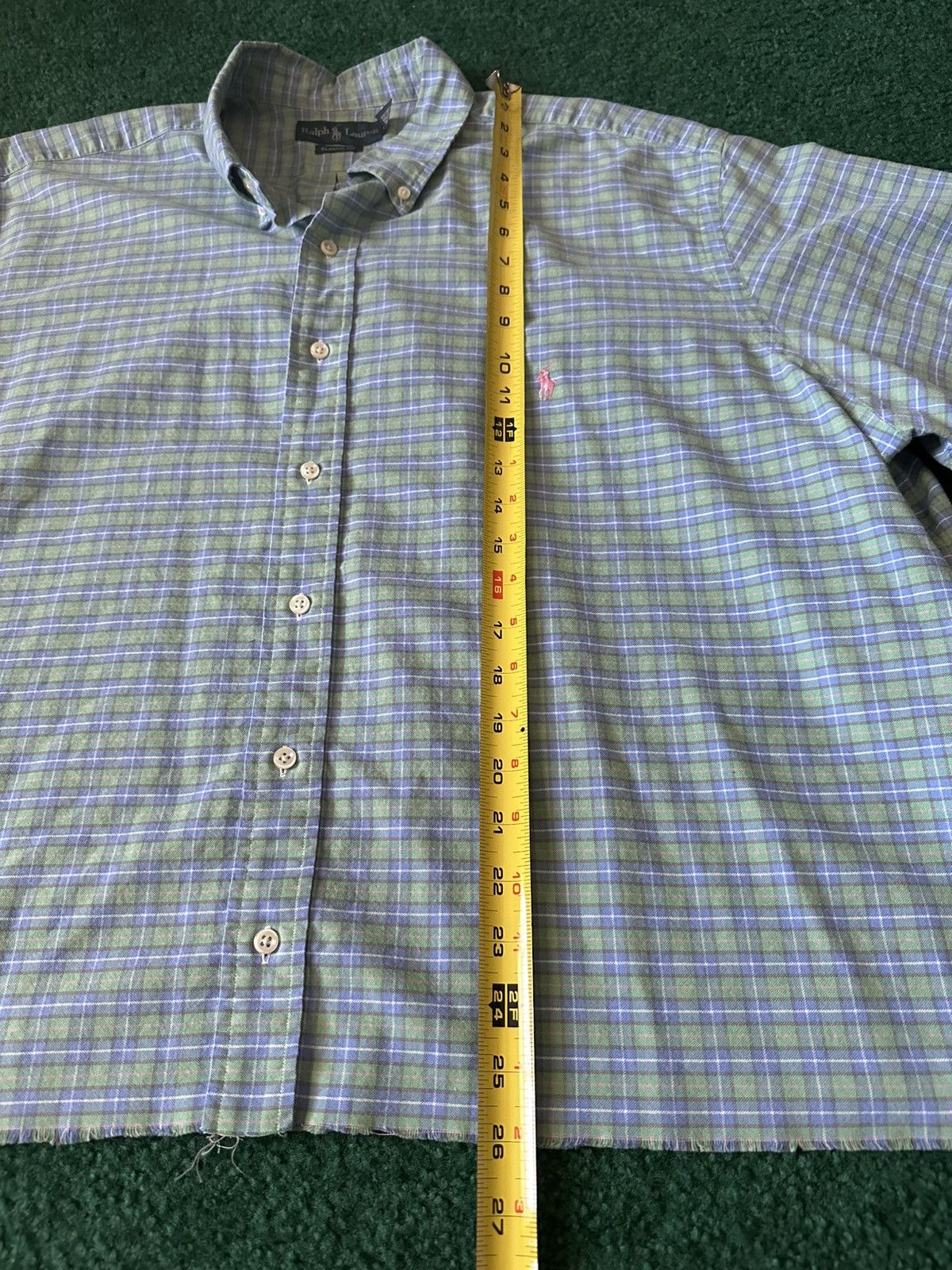Ralph Lauren Ralph Lauren Classic Fit Plaid Shirt Size US XXL / EU 58 / 5 - 5 Thumbnail