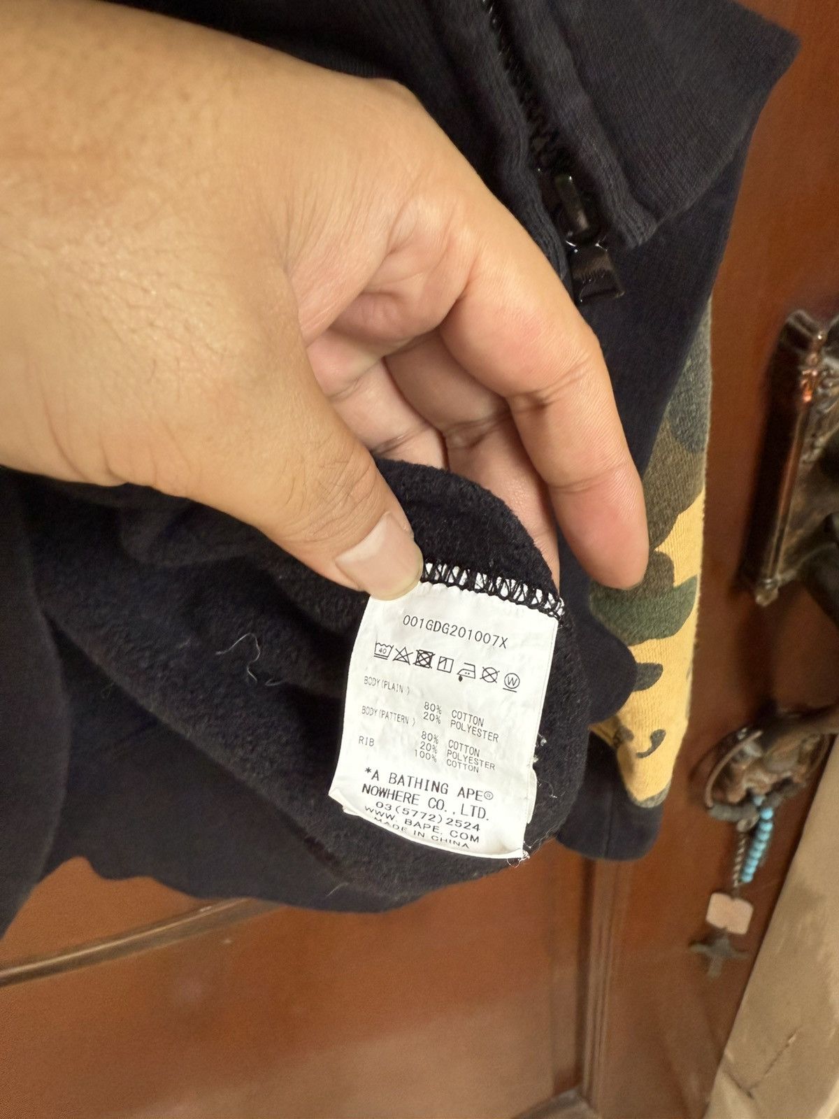 Bape Bape Camou Full Zip Jacket Size US L / EU 52-54 / 3 - 7 Thumbnail