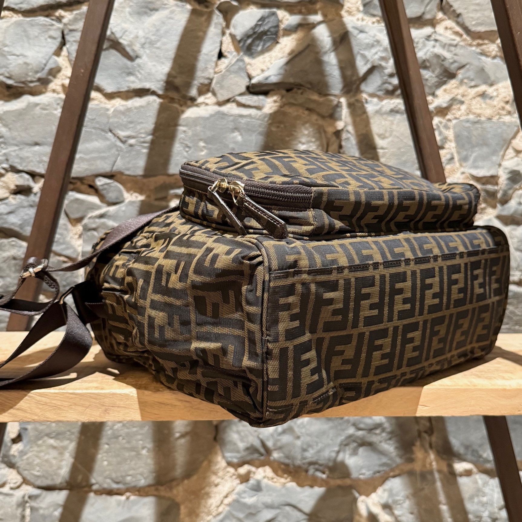 Fendi Fendi FF Zucca Diaper Messenger Bag W/ Changing Pad Size ONE SIZE - 8 Thumbnail