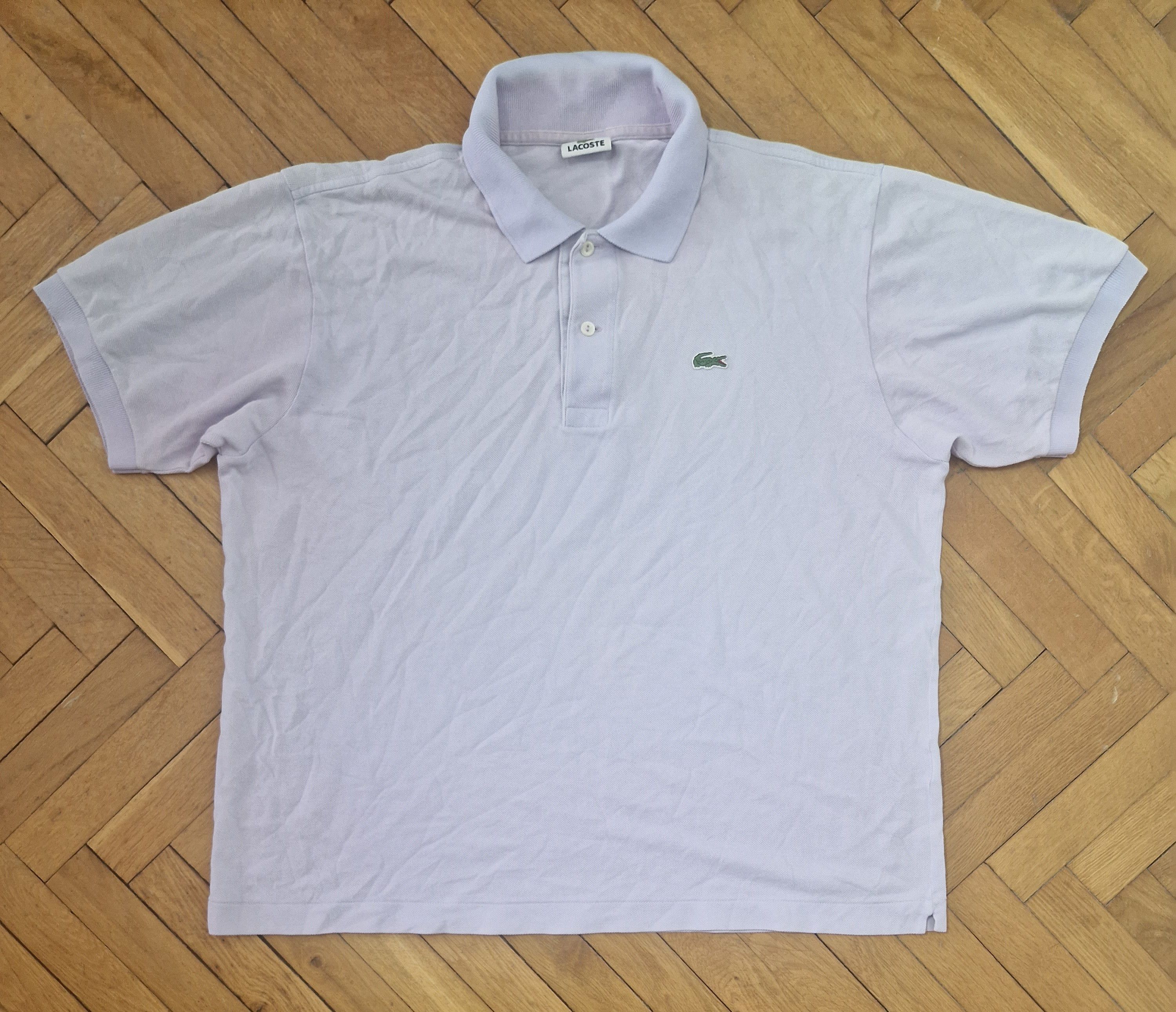 Lacoste Lacoste lavender vintage polo tee Size US XXL / EU 58 / 5 - 1 Thumbnail