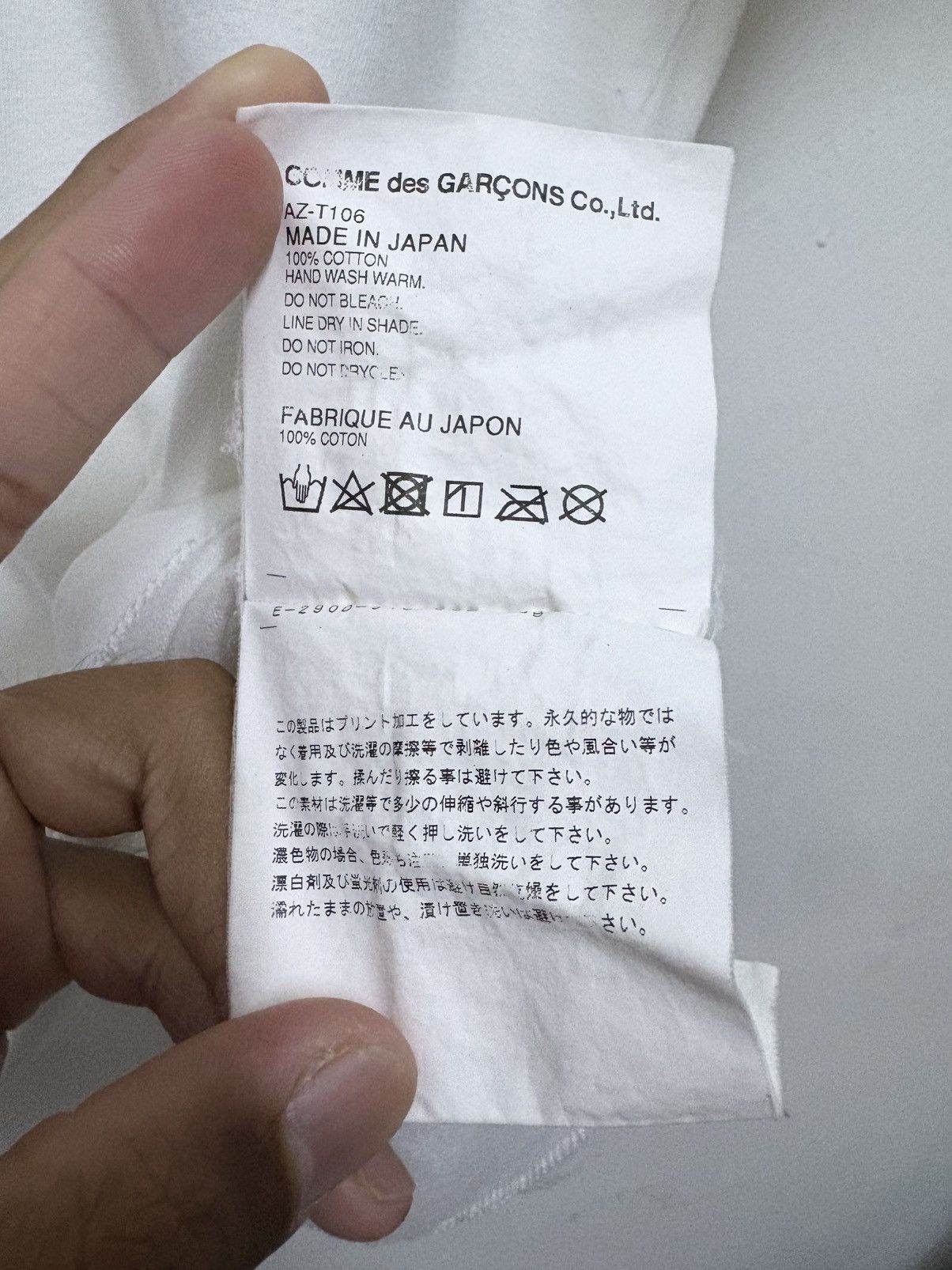 Comme des Garcons PLAY AD2017 Comme des Garcons PLAY Soft Blue Heart Logo T-Shirt Size US M / EU 48-50 / 2 - 10 Thumbnail