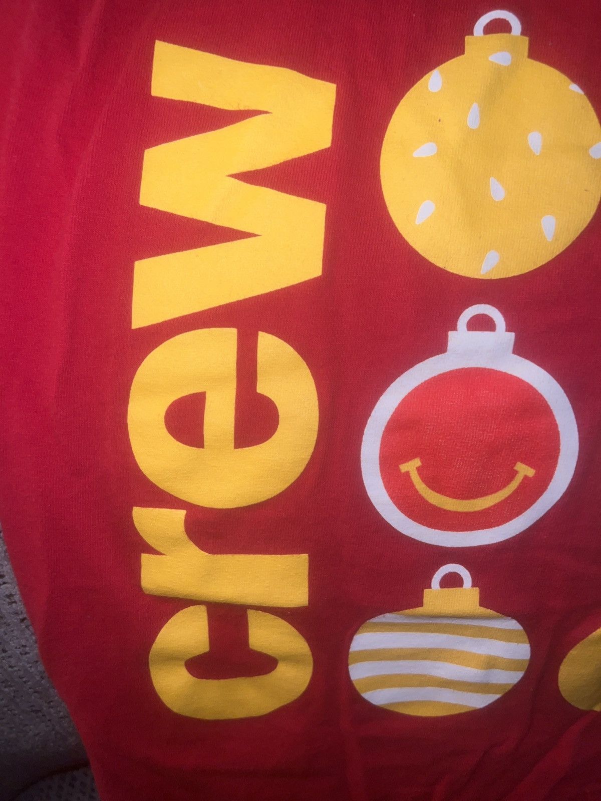 Hypebeast McDonald’s Crew Christmas Ornament Tee Size US S / EU 44-46 / 1 - 3 Thumbnail