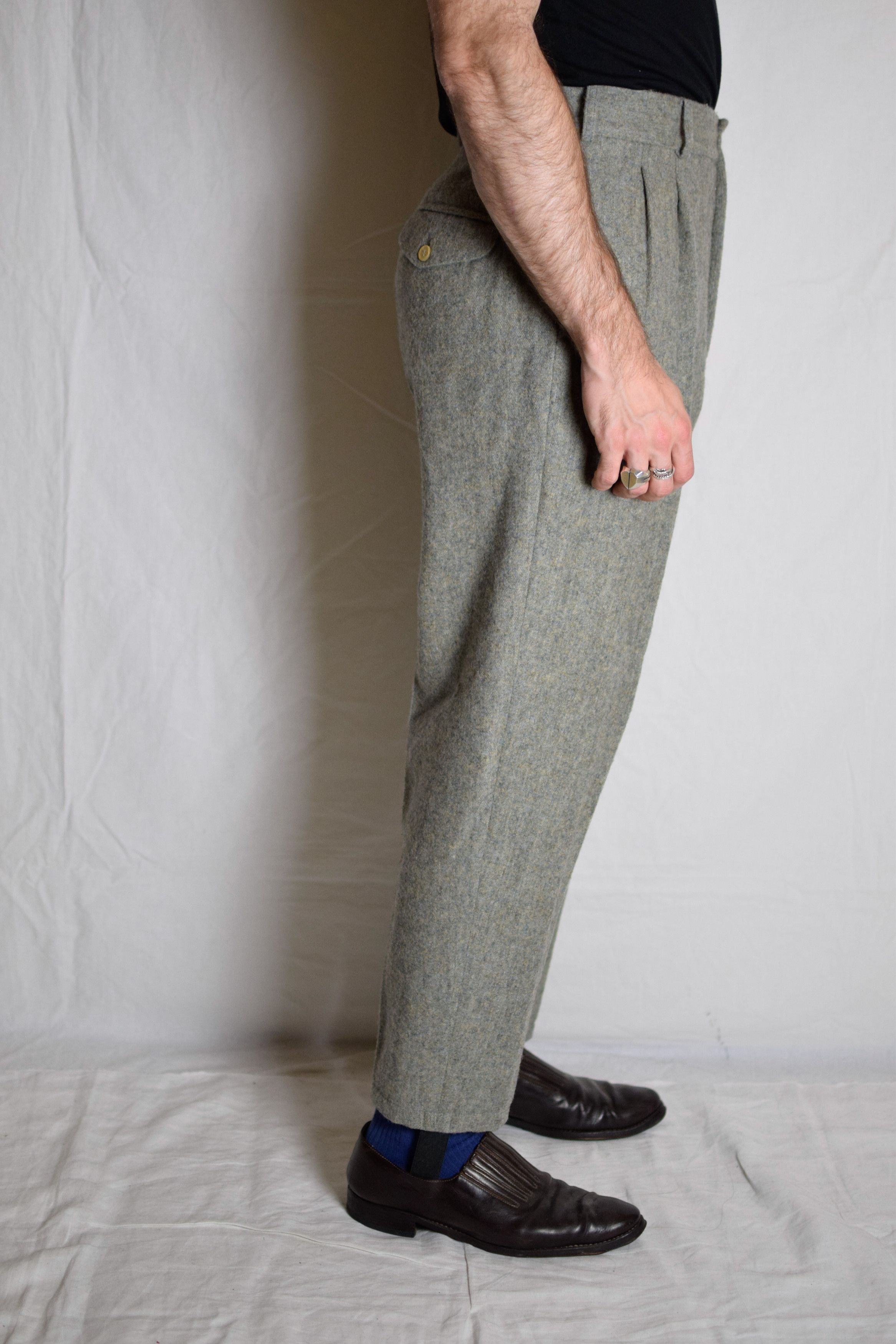 Yohji Yamamoto YYPH AW90 Archive Wool Suit Size 50R - 21 Thumbnail