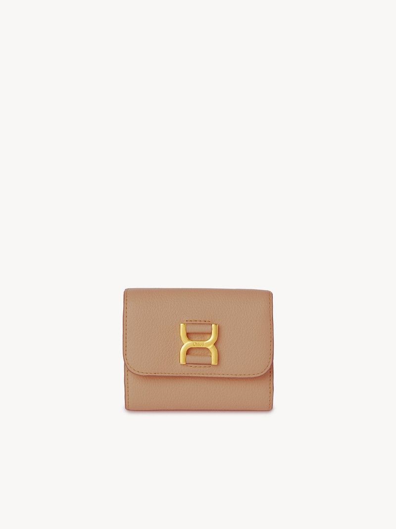 Chloe o1loc1c10226 Size: OS / Marcie Small Wallet in Light Tan Size ONE SIZE - 1 Thumbnail