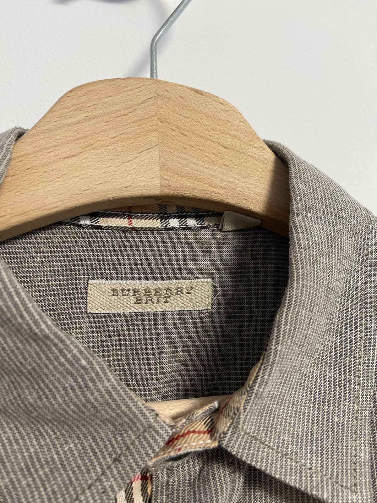 Burberry Burberry Vintage Shirt Button Up Size US M / EU 48-50 / 2 - 6 Thumbnail