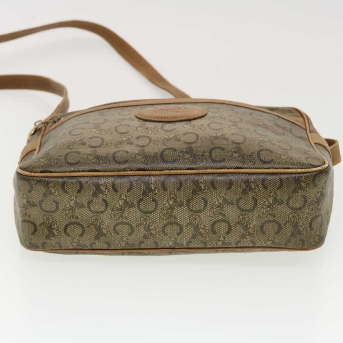 Celine CELINE C Macadam Canvas Shoulder Bag Beige Size ONE SIZE - 5 Thumbnail