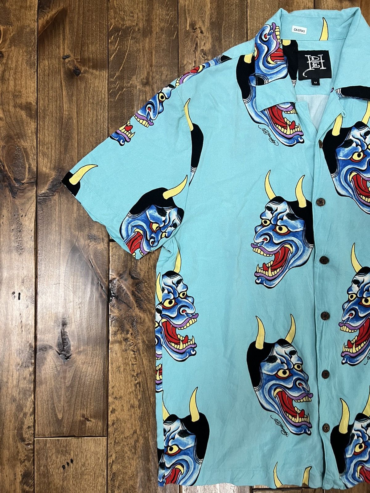 Ed Hardy Vintage Ed Hardy Short sleeve button up shirt Size US M / EU 48-50 / 2 - 4 Thumbnail