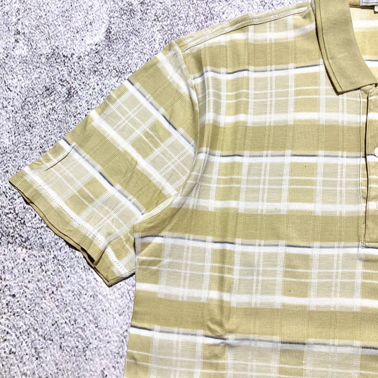 Burberry 1990s Vintage Burberrys Nova Check Pocket Polo Tshirt Luxury Size US L / EU 52-54 / 3 - 8 Thumbnail