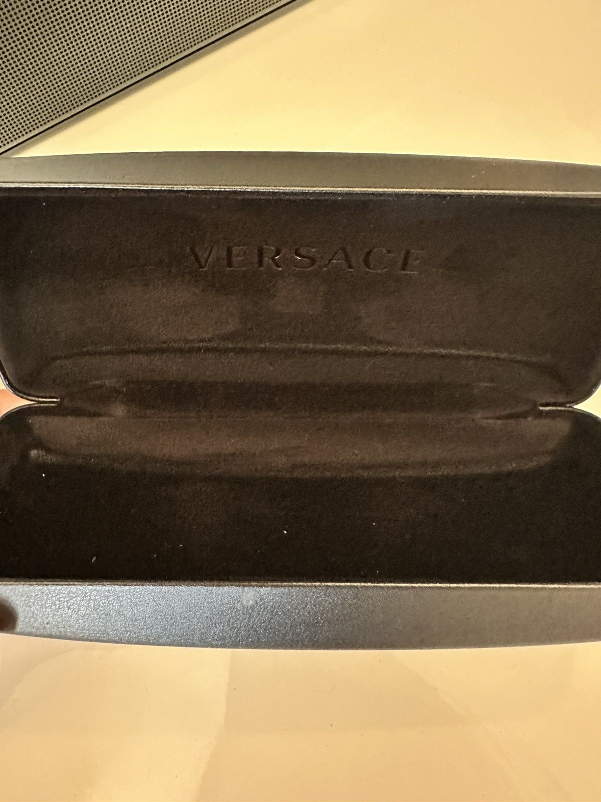 Versace Versace Black SUNGLASS Case with Gold Lettering CASE ONLY Size ONE SIZE - 3 Thumbnail