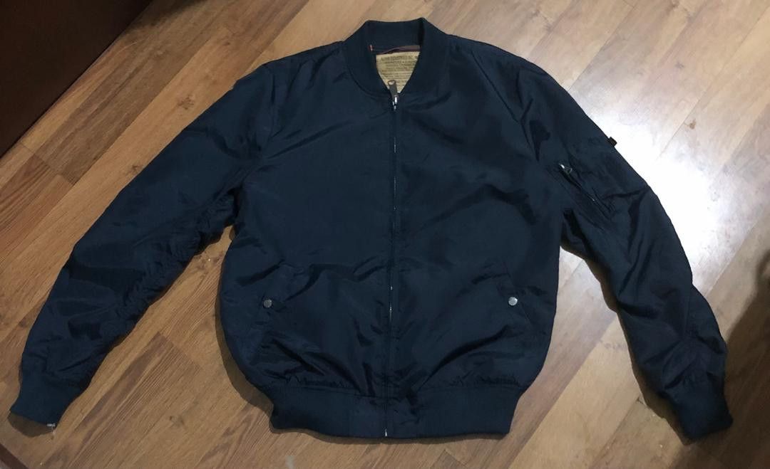 Alpha Industries Alpha Industries MA-1 Bomber Jacket Navy XXL Nylon Size US XXL / EU 58 / 5 - 8 Thumbnail