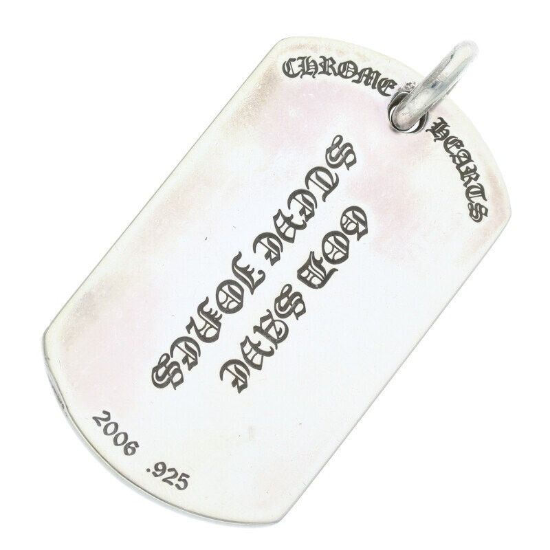 Chrome Hearts Chrome Hearts Large Dog Tag Necklace Size ONE SIZE - 2 Thumbnail