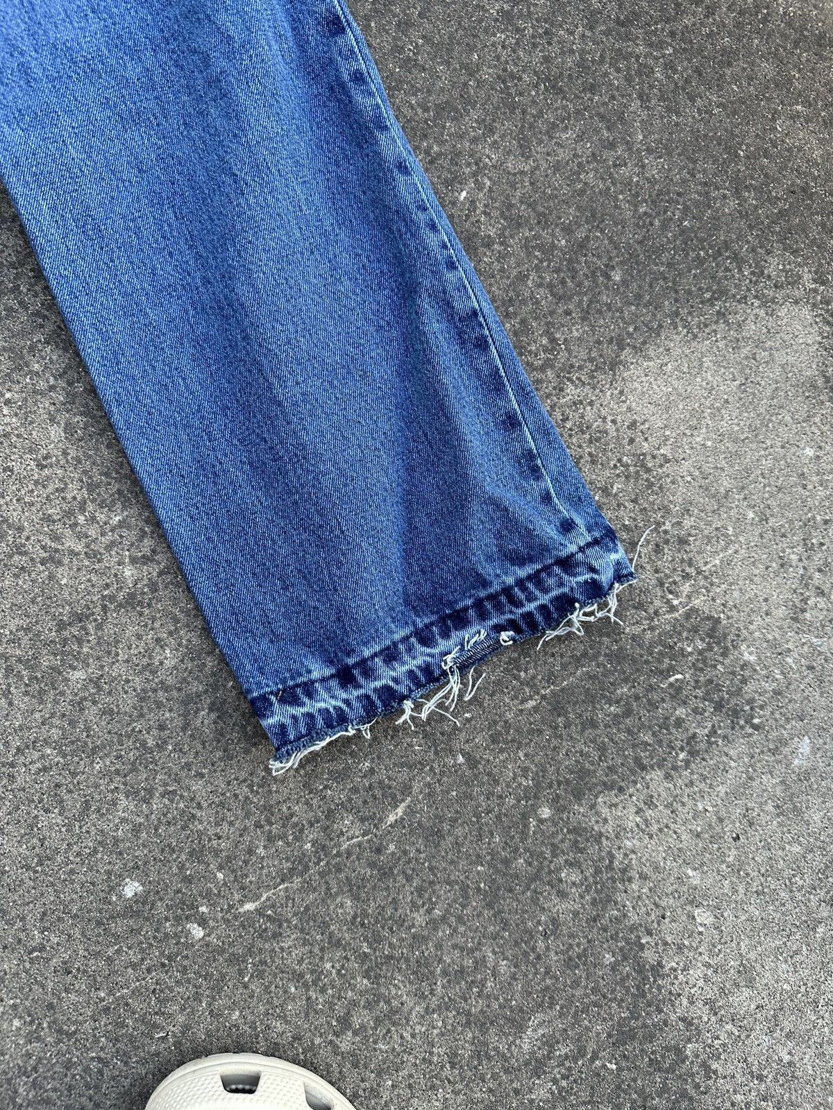 Levi's × Levi's Vintage Clothing × Vintage Levi’s 512 Bootcut Flare Blue Jeans Released Hem Denim 32x30 Size US 32 / EU 48 - 8 Thumbnail