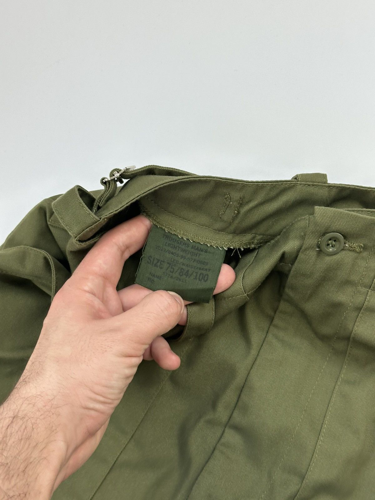 Other Men's Military Green Pants Baggy Fit Size US 36 / EU 52 - 11 Thumbnail