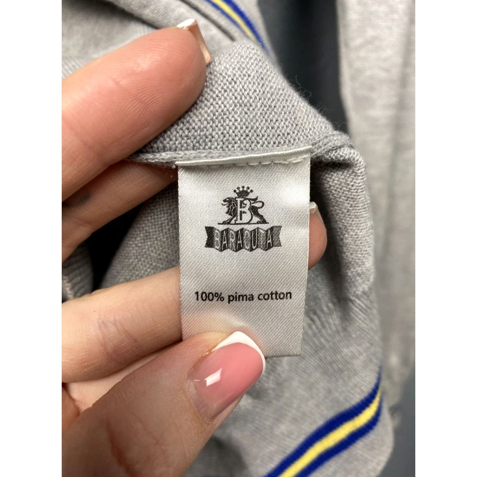 Baracuta VINTAGE Baracuta Mens Cardigan Sweater Baracuta Cardigan Mens M Gray Cotton Logo 90s Womens Mens Size US M / EU 48-50 / 2 - 6 Thumbnail