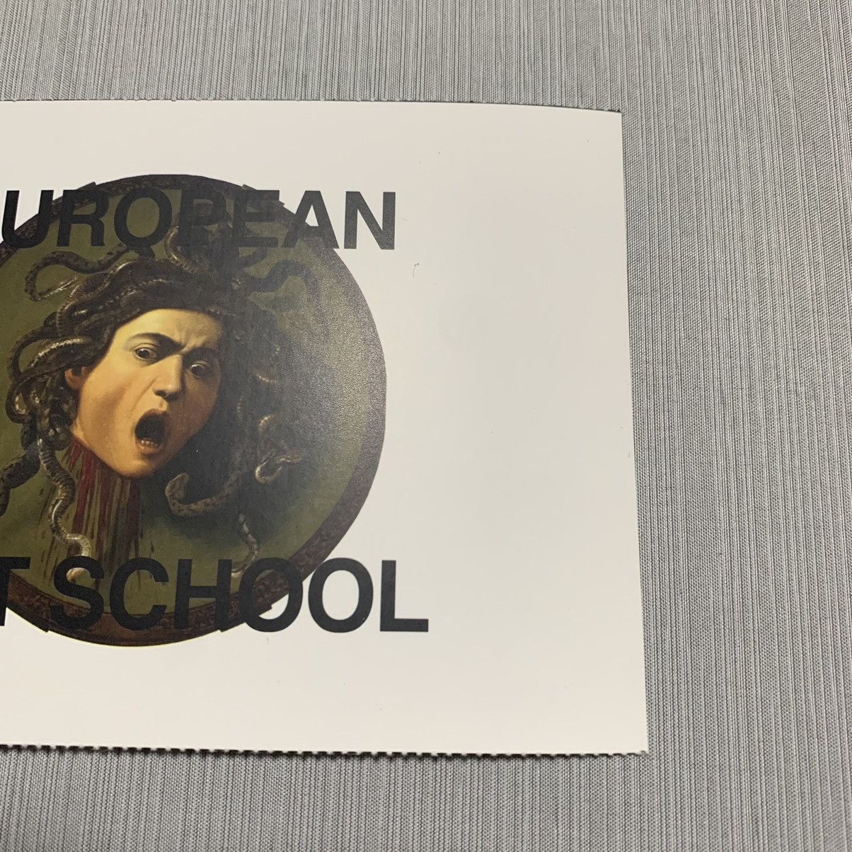 Virgil Abloh Virgil Abloh Postcard “European Art School” Size ONE SIZE - 3 Thumbnail